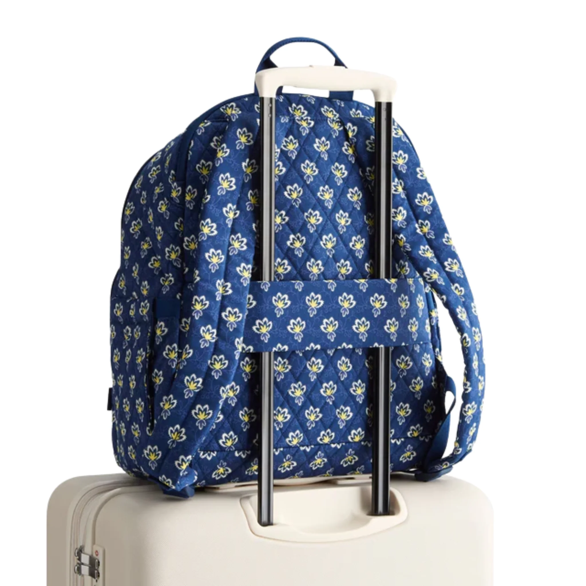 Vera Bradley Bancroft Backpack - Maison Blue In Premium Cotton - Image 5