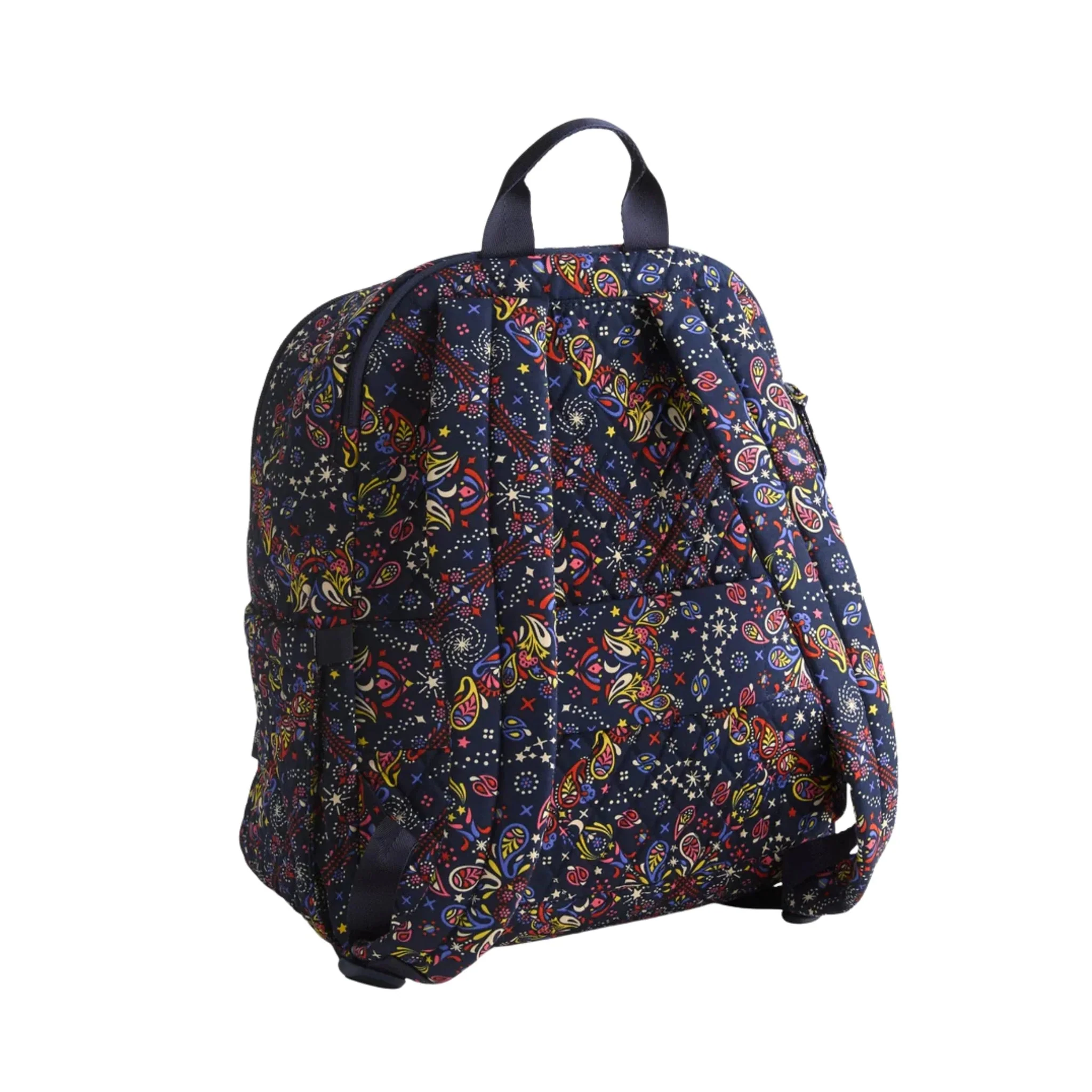 Vera Bradley Bancroft Backpack - Starry Paisley In Premium Cotton - Image 3