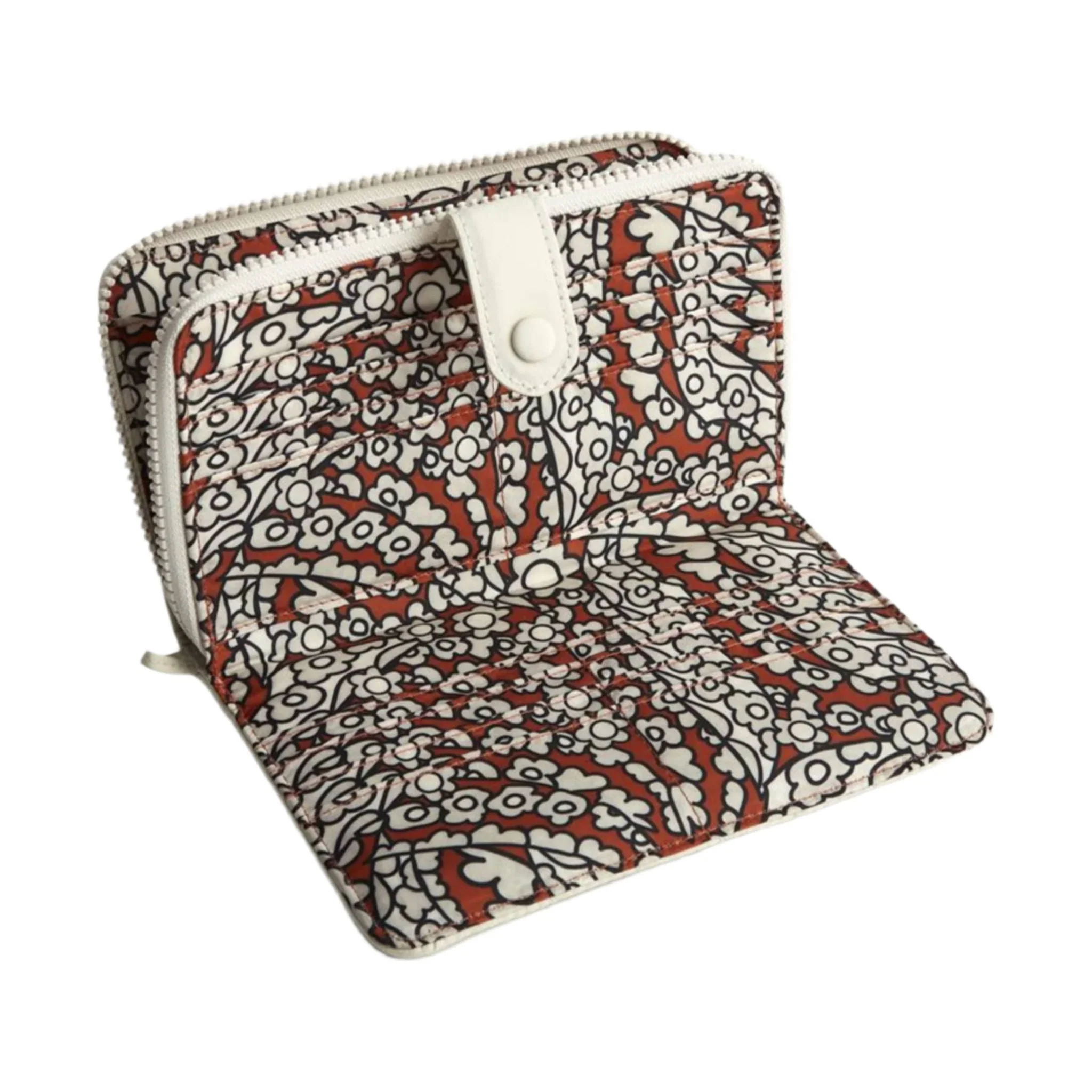 Vera Bradley Large Tab Wallet In Featherweight - Pumice Stone - Image 3