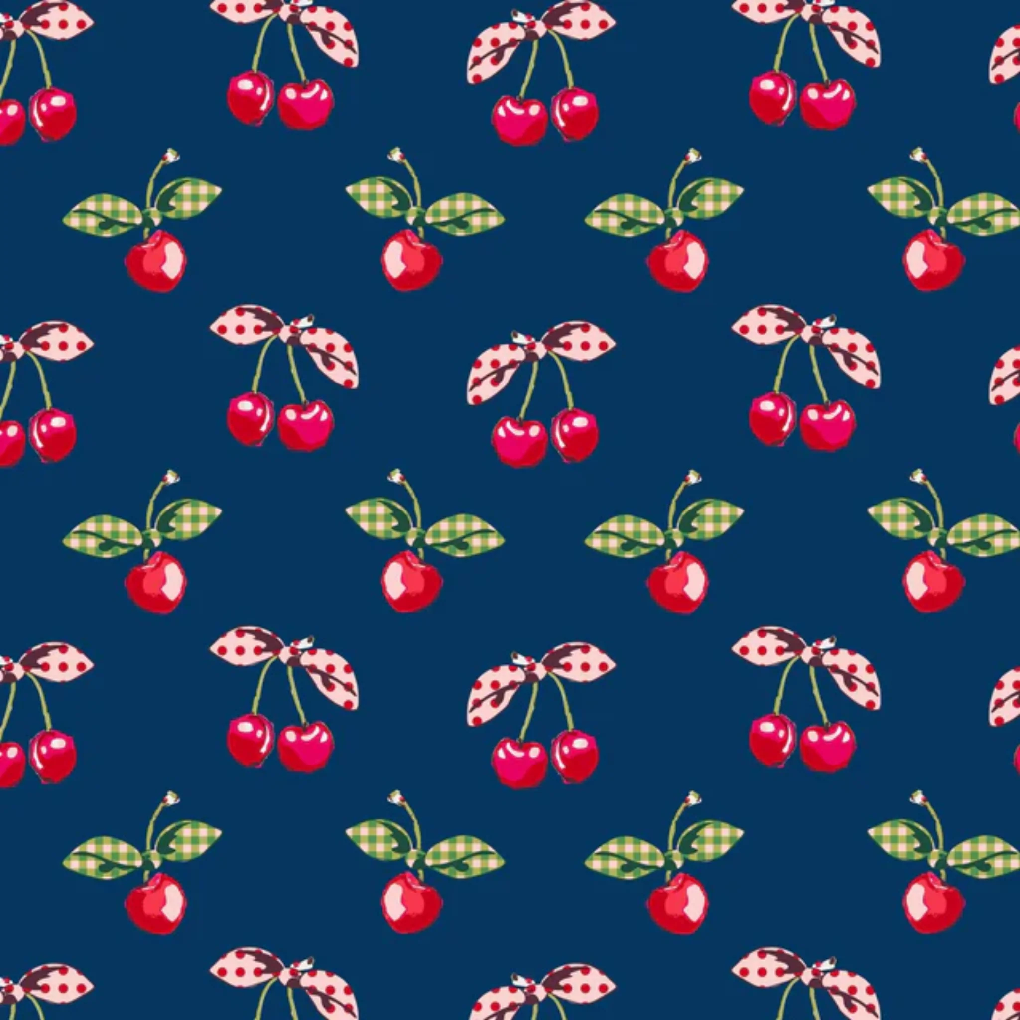 Vera Bradley Lorman Sling Backpack - Cherry Picking In Premium Cotton - Image 4