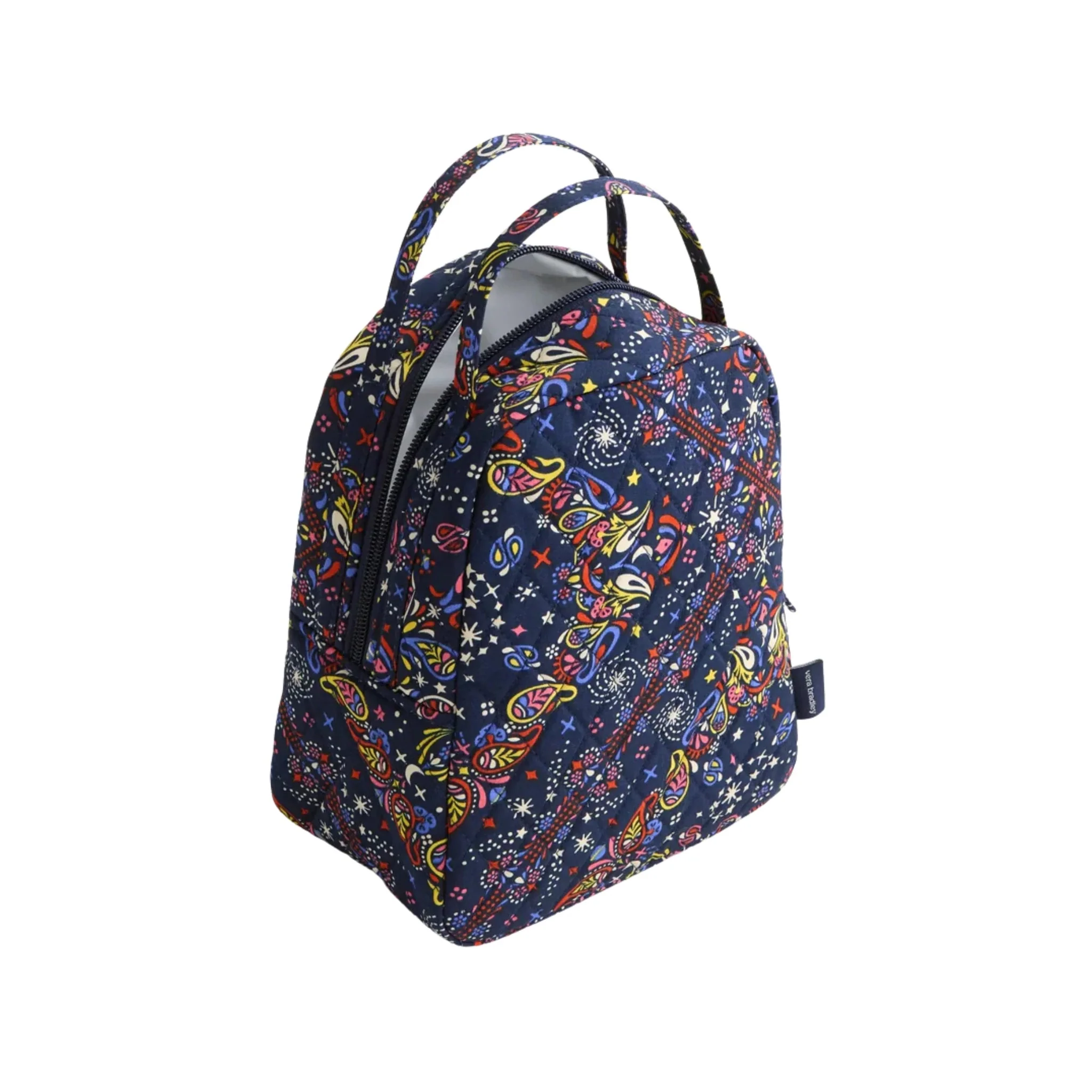 Vera Bradley Lunch Bag - Starry Paisley In Premium Cotton - Image 3