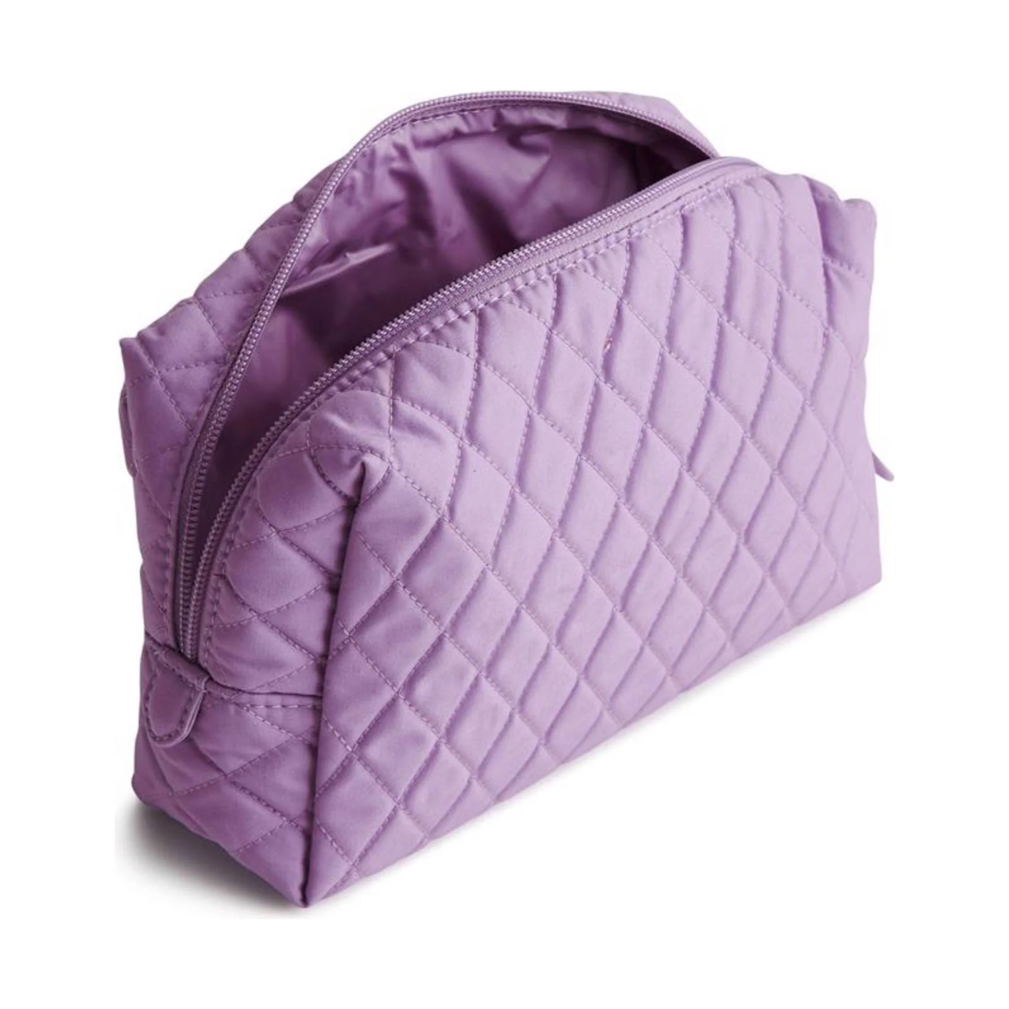 Vera Bradley Medium Cosmetic Bag - Purple Rhapsody In Premium Cotton - Image 2