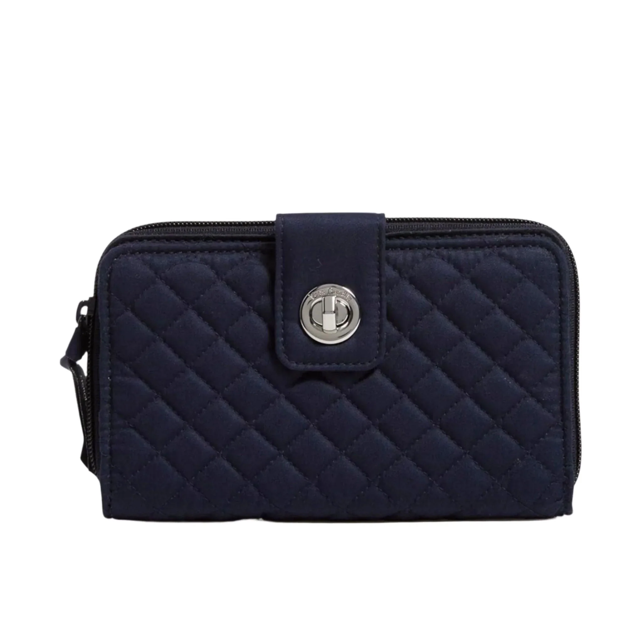 Vera Bradley RFID Turnlock Wallet - Classic Navy