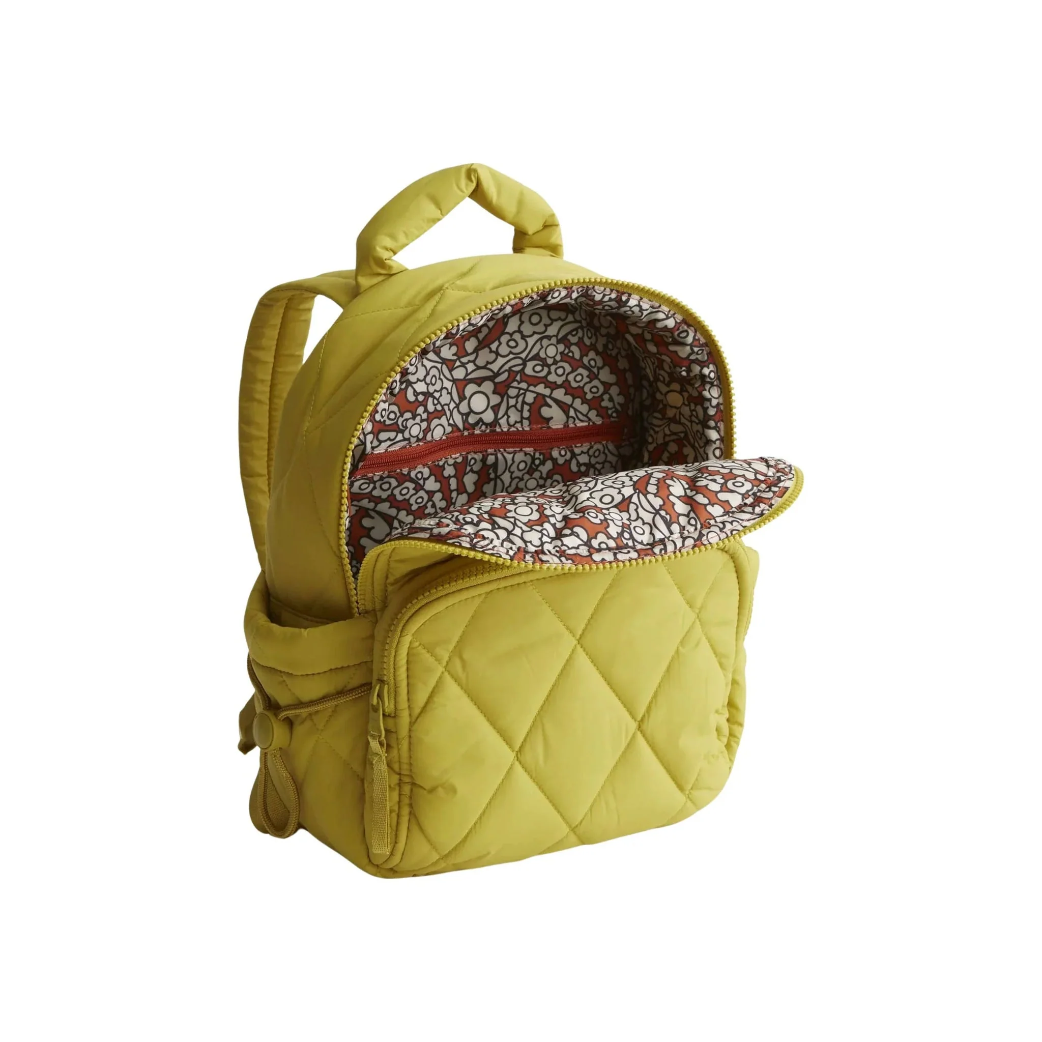 Vera Bradley Small Banbury Backpack - Golden Olive In Featherweight - Image 2