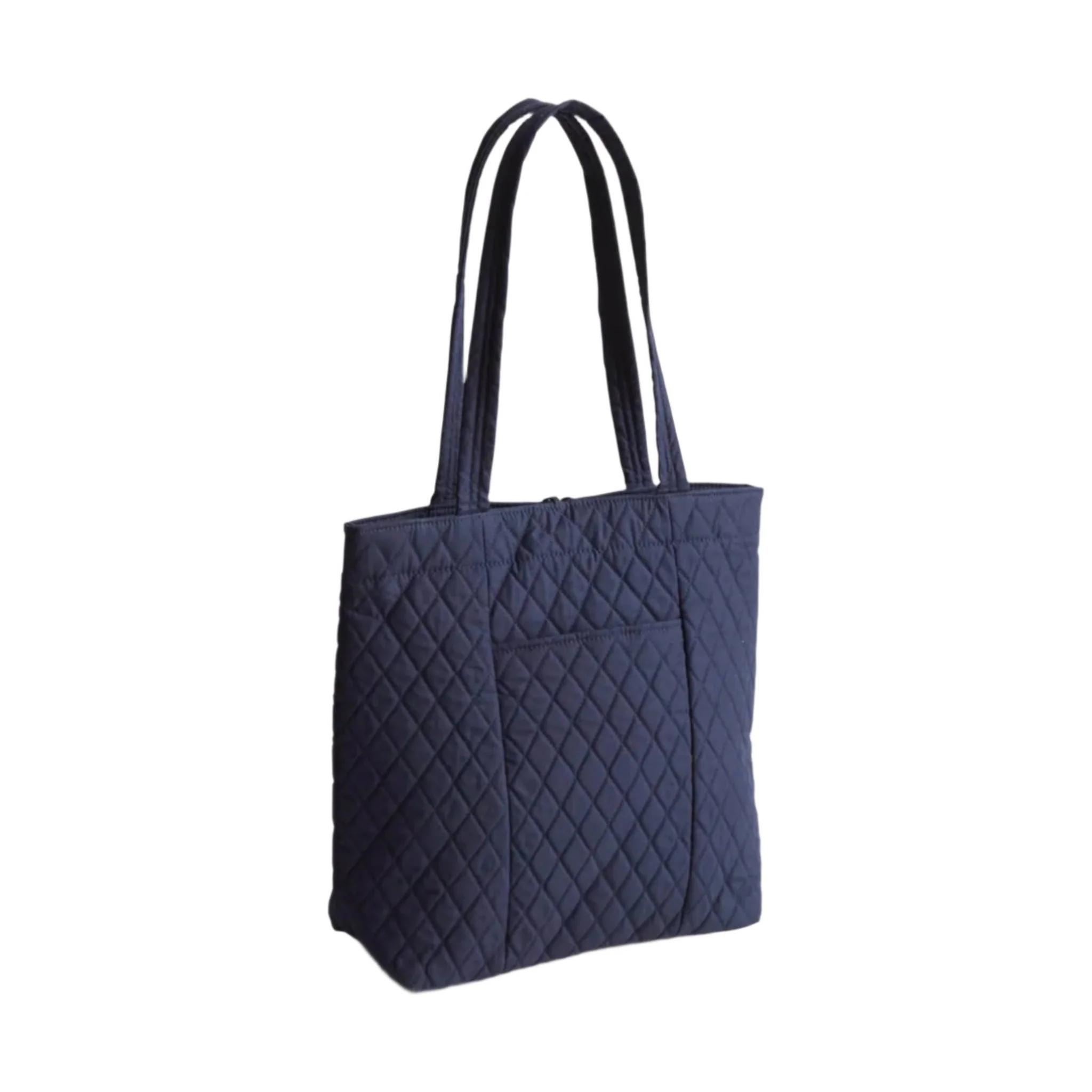 Vera Bradley Small Original Tote Bag - Peacoat In Premium Cotton - Image 3