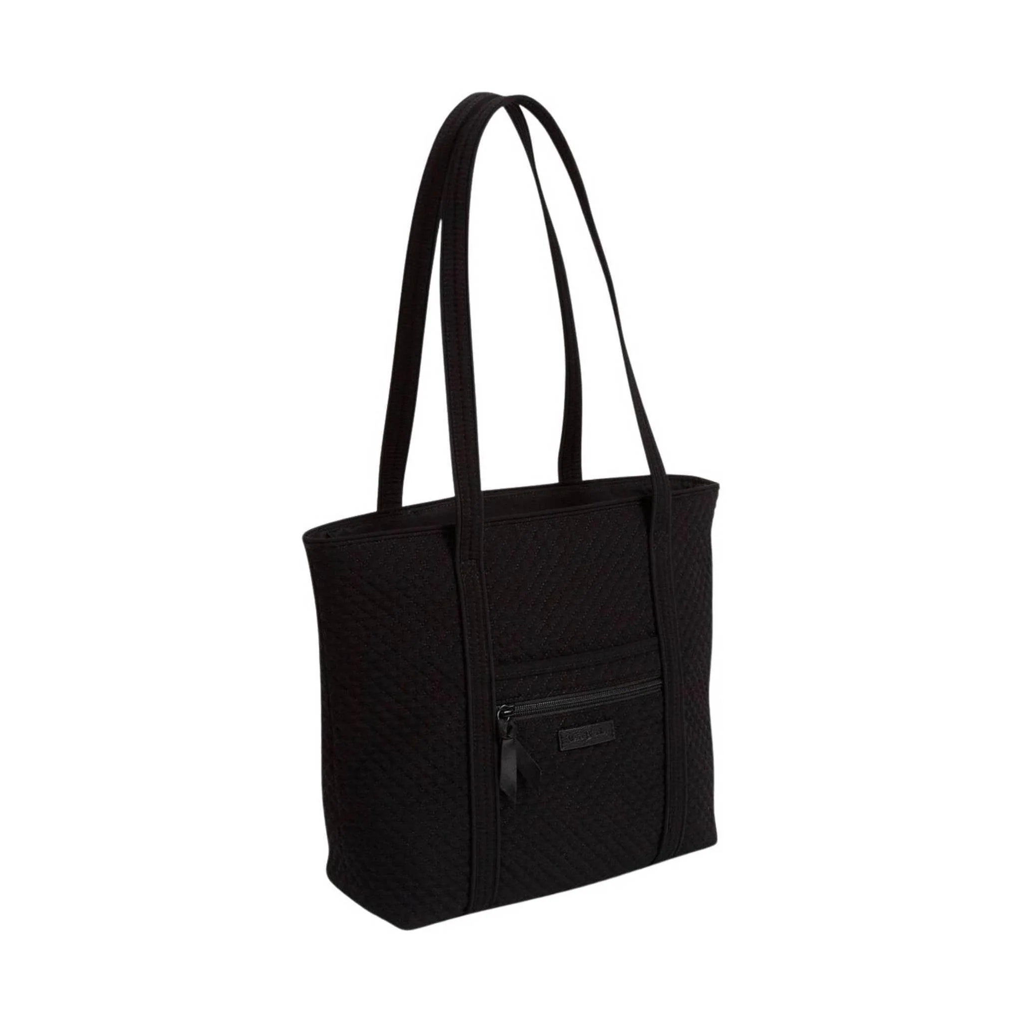 Vera Bradley Small Vera Tote - Classic Black - Image 2