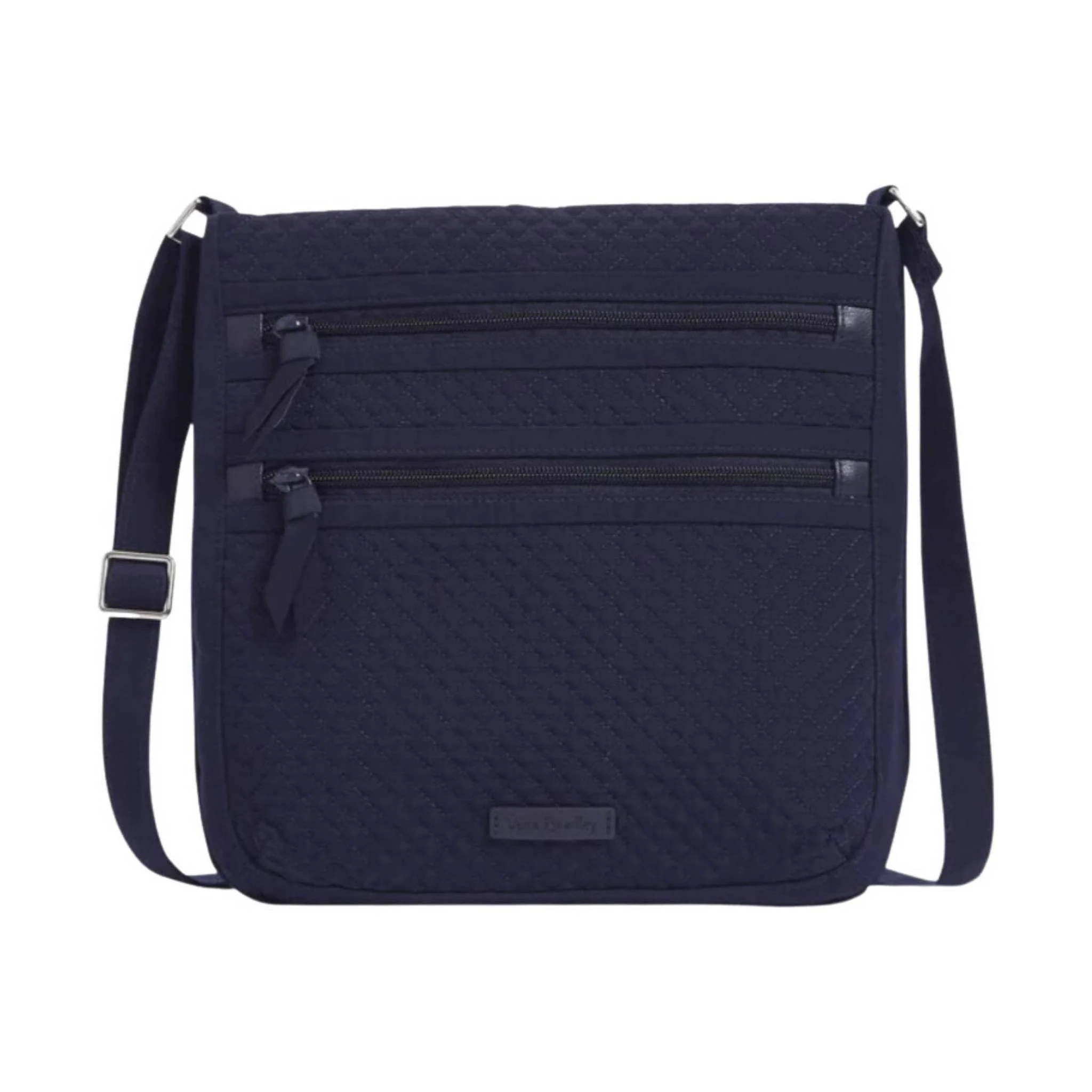 Vera Bradley Triple Zip Hipster - Classic Navy
