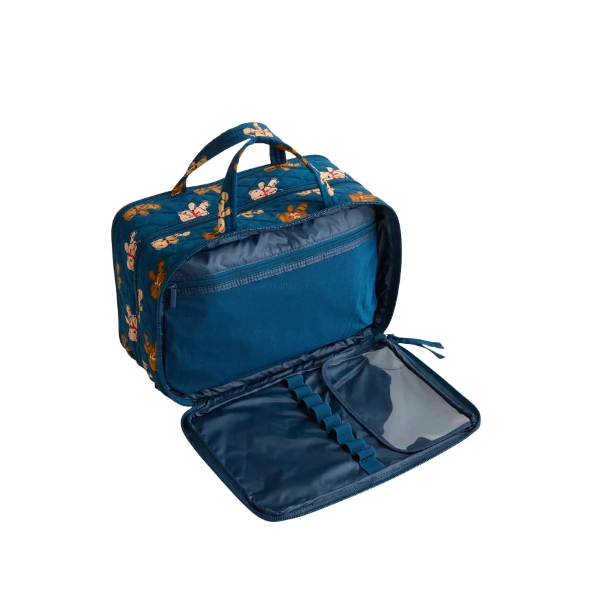 Vera Bradley Ultimate Travel Case - Bunch Of Bears In Premium Cotton - Image 2