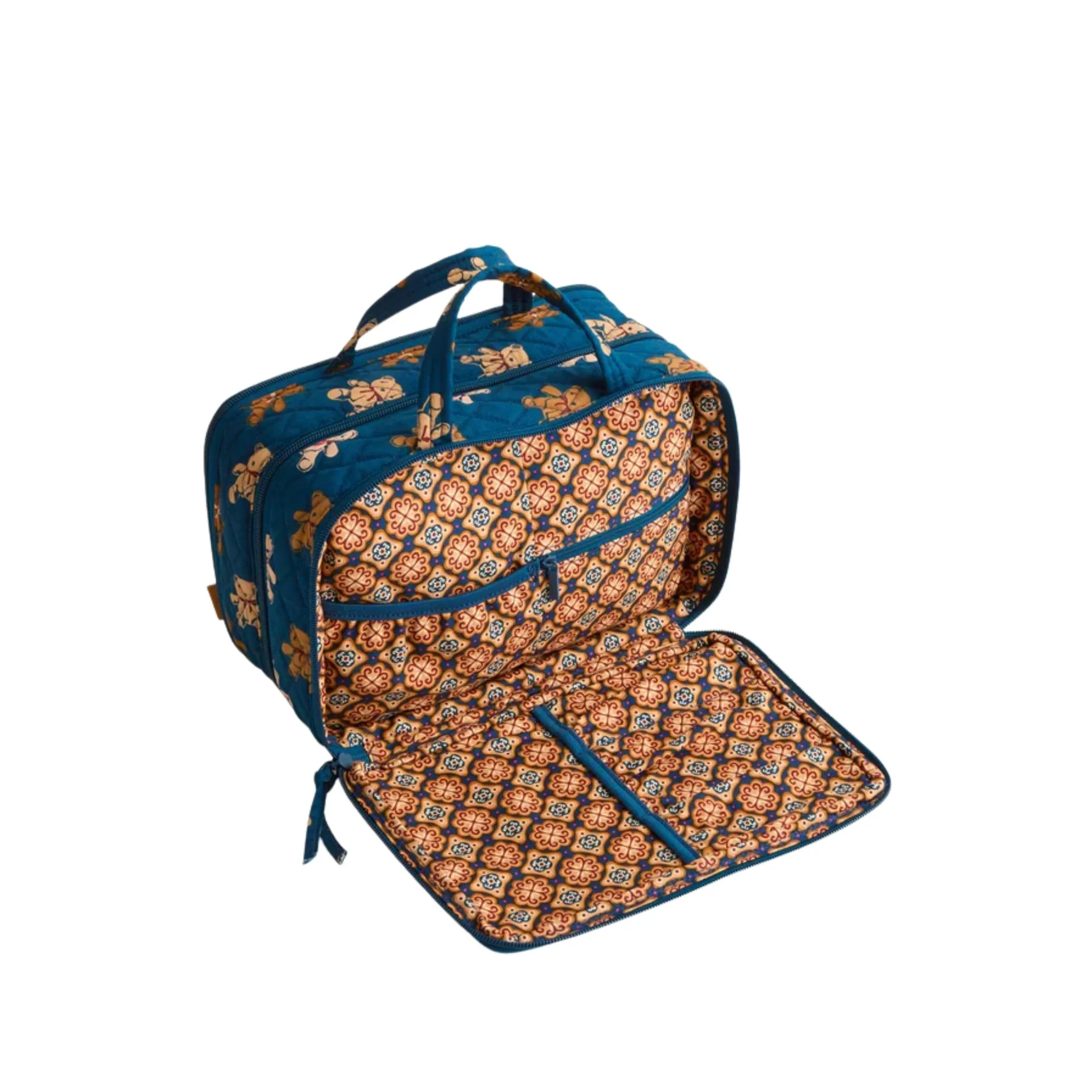 Vera Bradley Ultimate Travel Case - Bunch Of Bears In Premium Cotton - Image 4