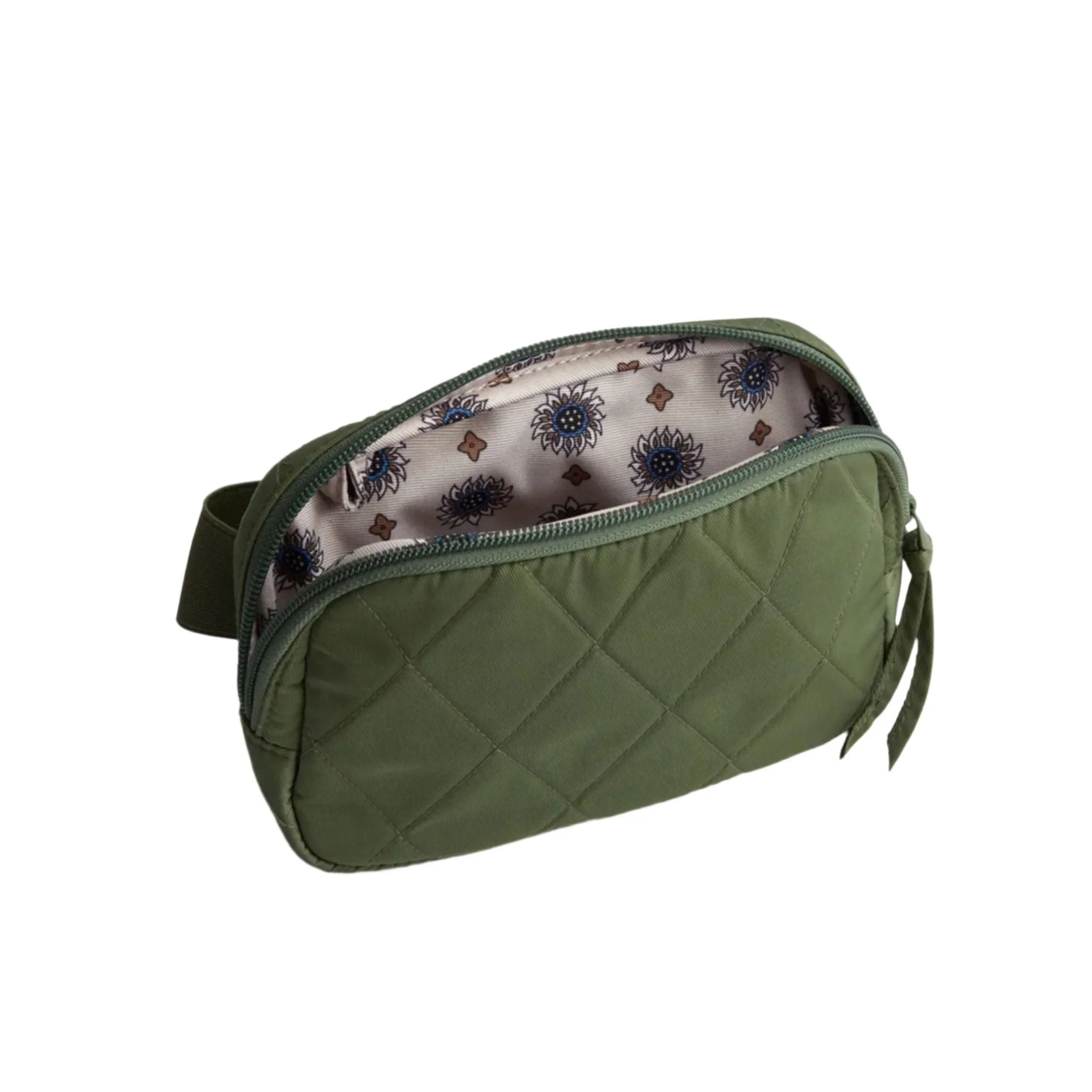 Vera Bradley Woodward Small Belt Bag In Performance Twill - Bronze Green - Image 3