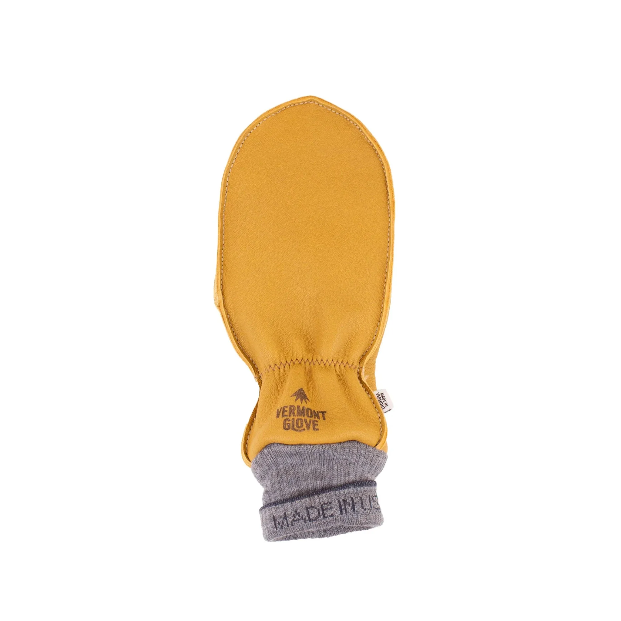 Vermont Glove Jeezum Mitten - Charcoal/Tan - Image 2