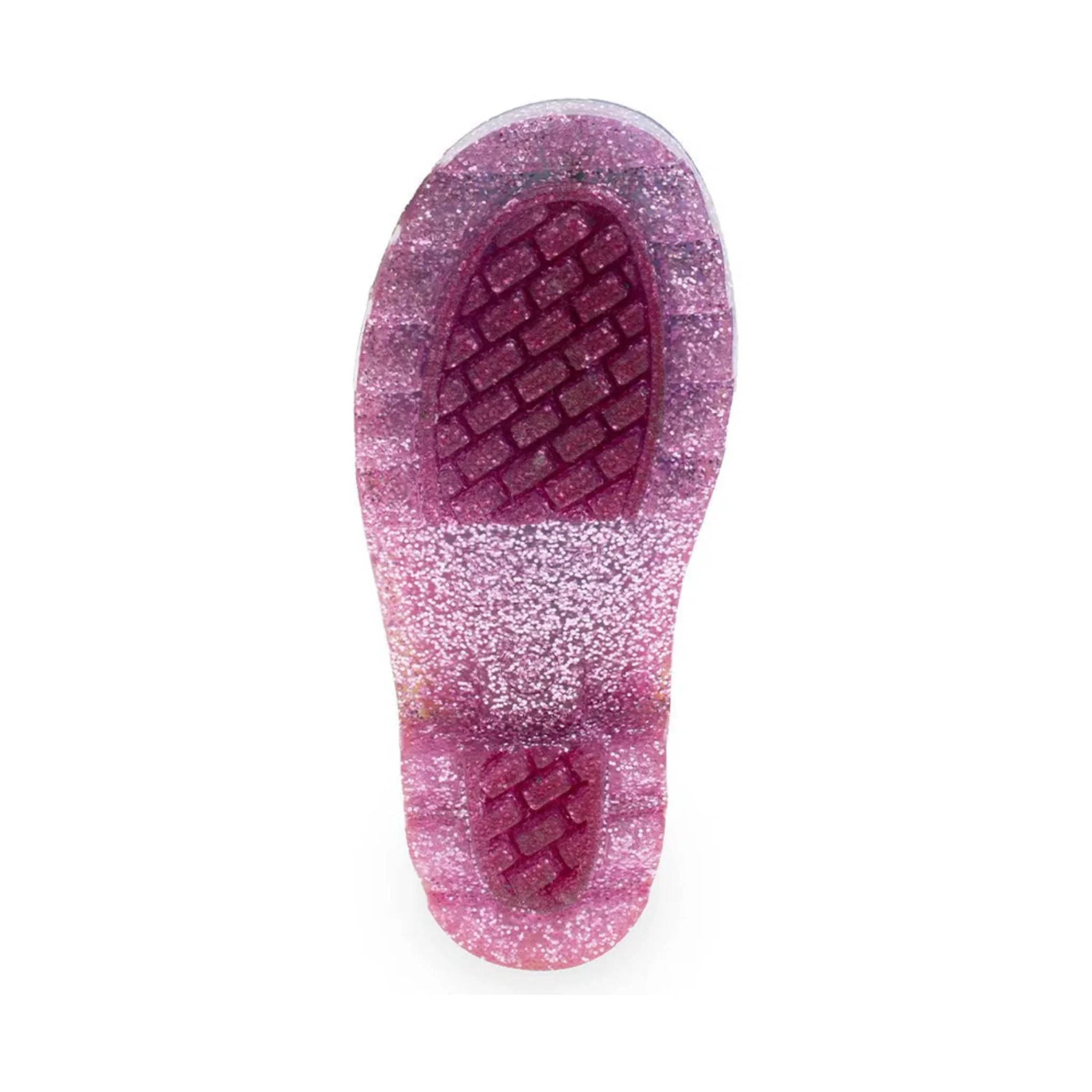 Western Chief Kids' Ombre Faux Fur Rain Boots - Multi Sparkle - Image 3