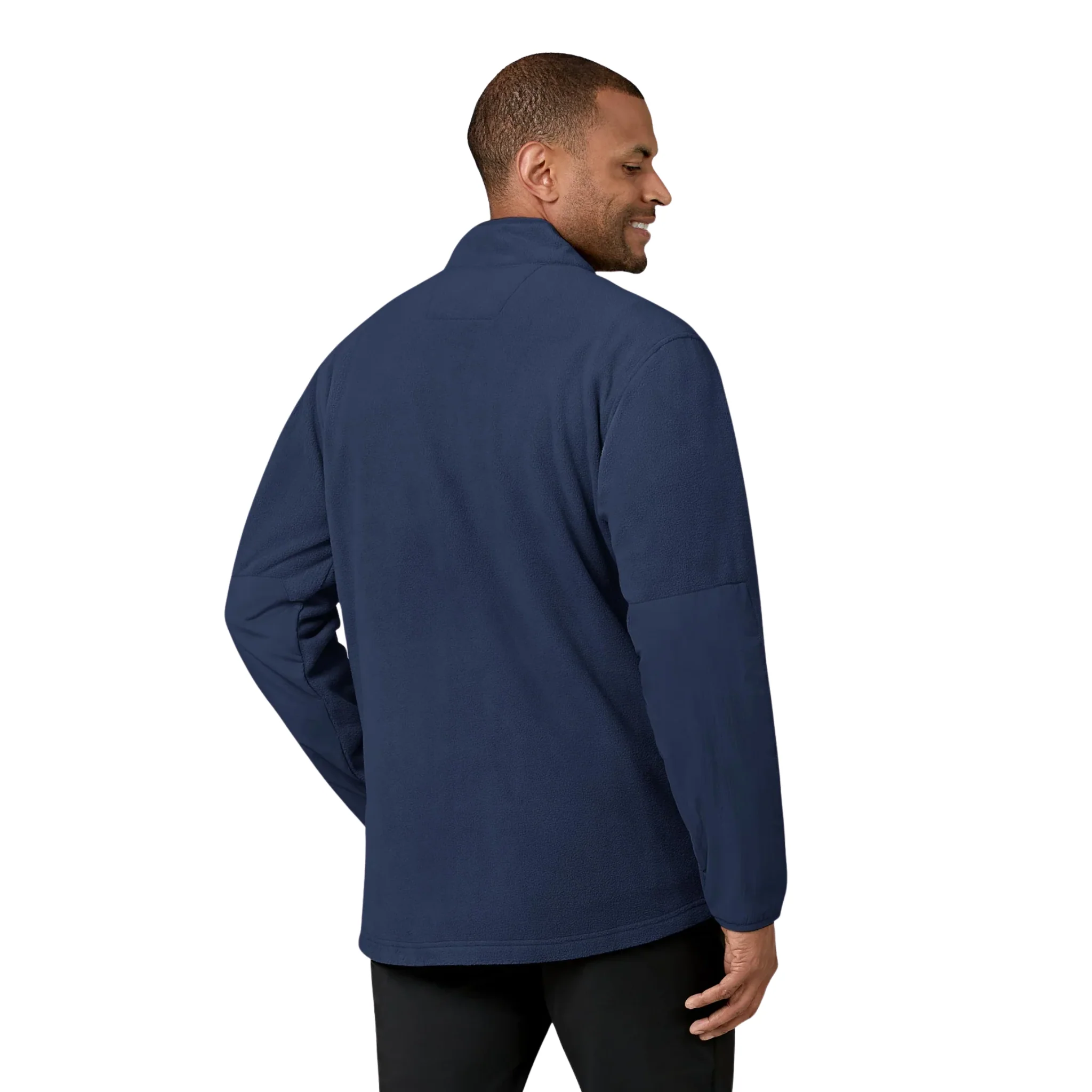 Wink Men's Micro Fleece Zip Jacket - Navy - Image 2