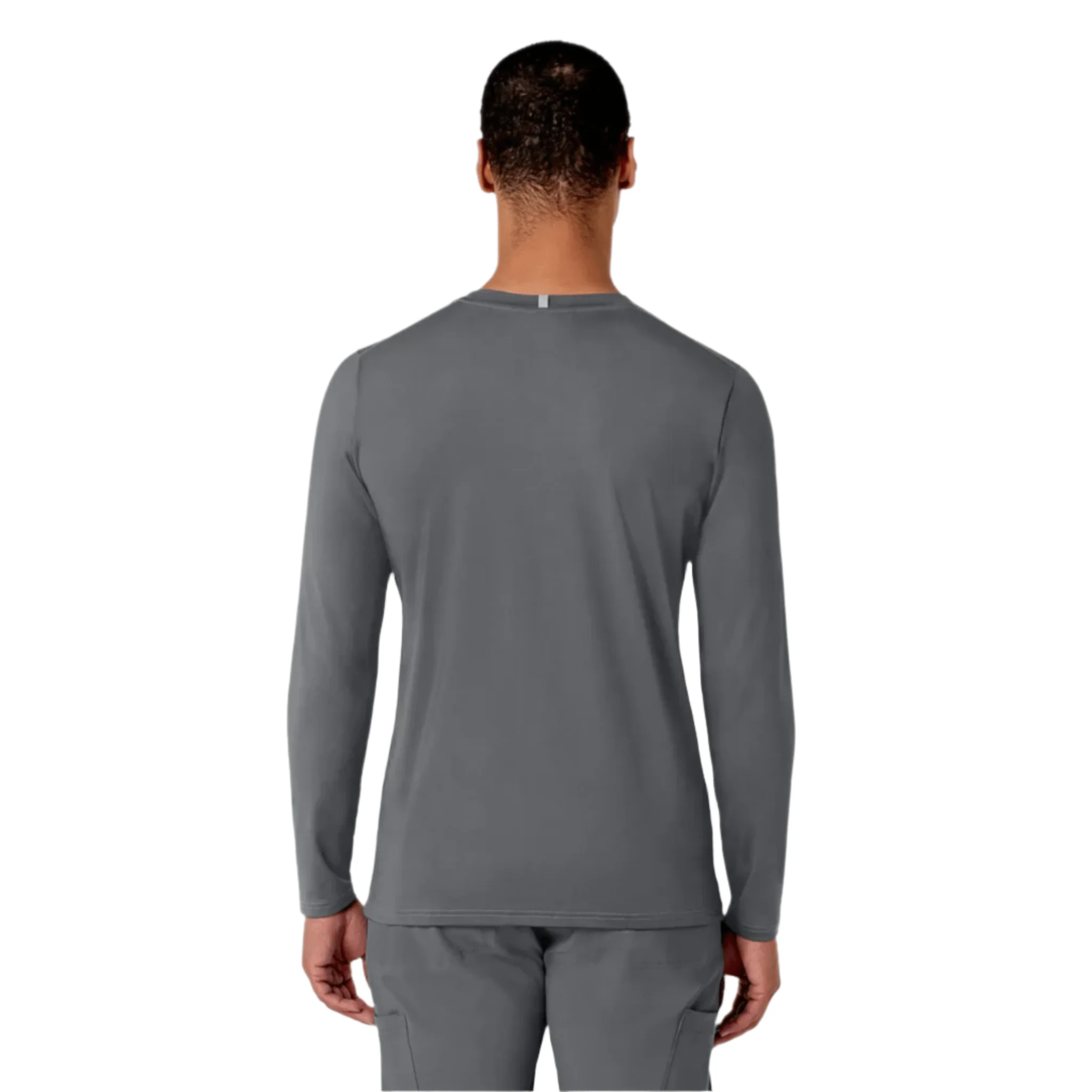 Wink Men's Performance Long Sleeve Tee - Pewter - Image 2