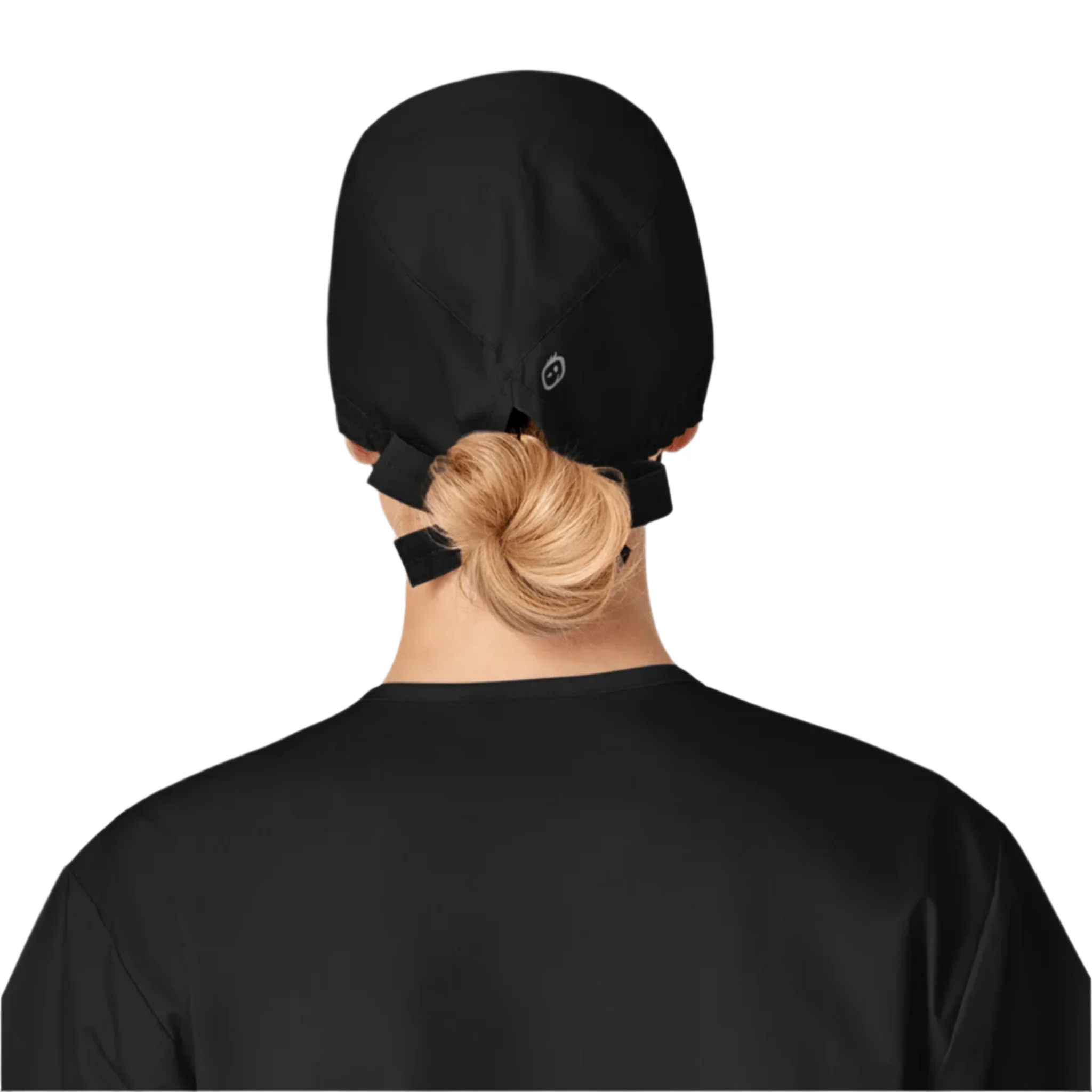 Wink Solid Scrub Cap - Black - Image 3