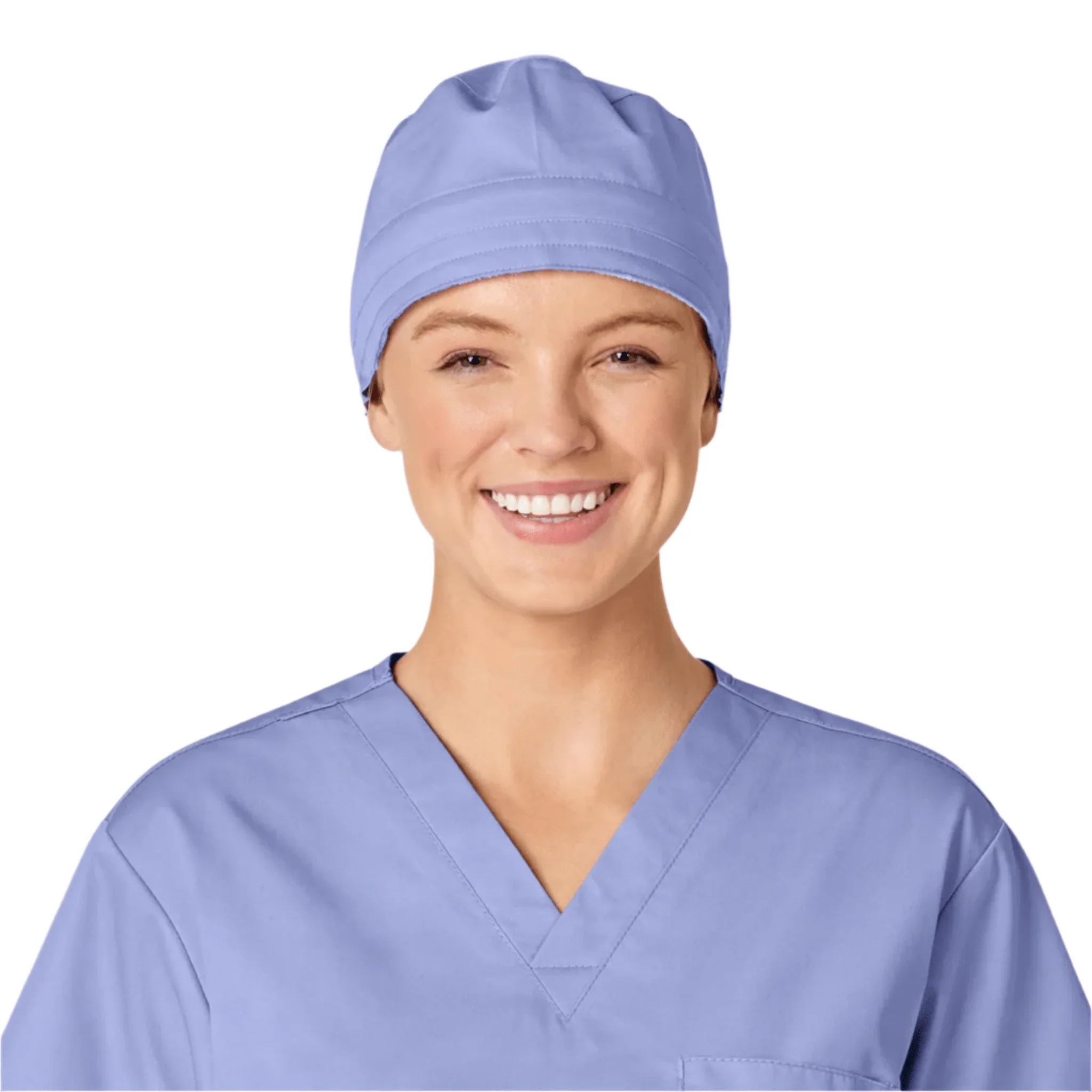 Wink Solid Scrub Cap - Ceil Blue