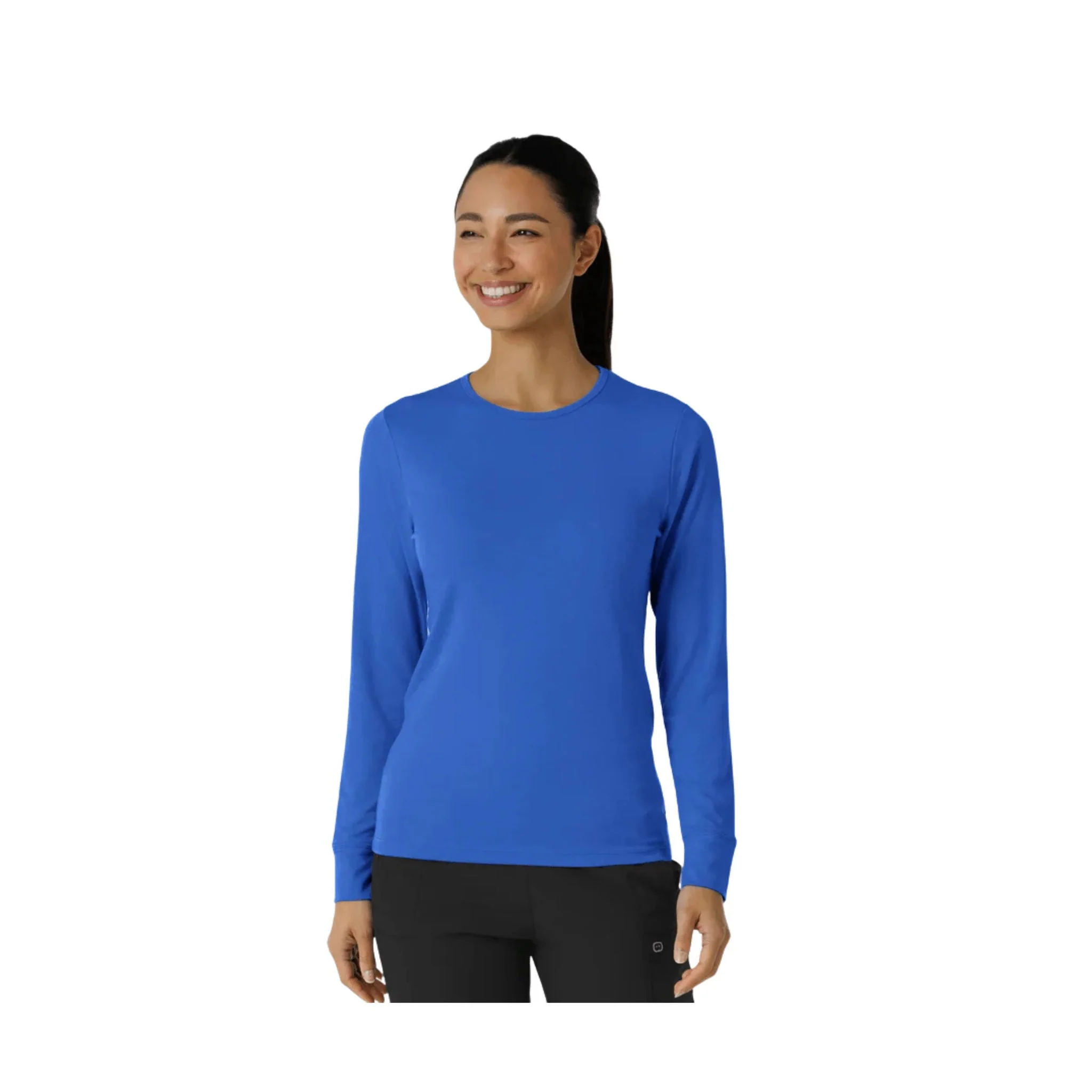 Wink Women's Essentials Layer Long Sleeve - Royal