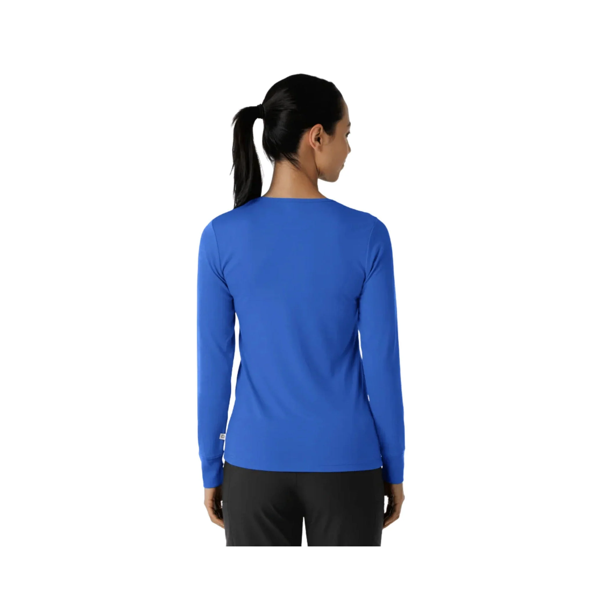 Wink Women's Essentials Layer Long Sleeve - Royal - Image 3
