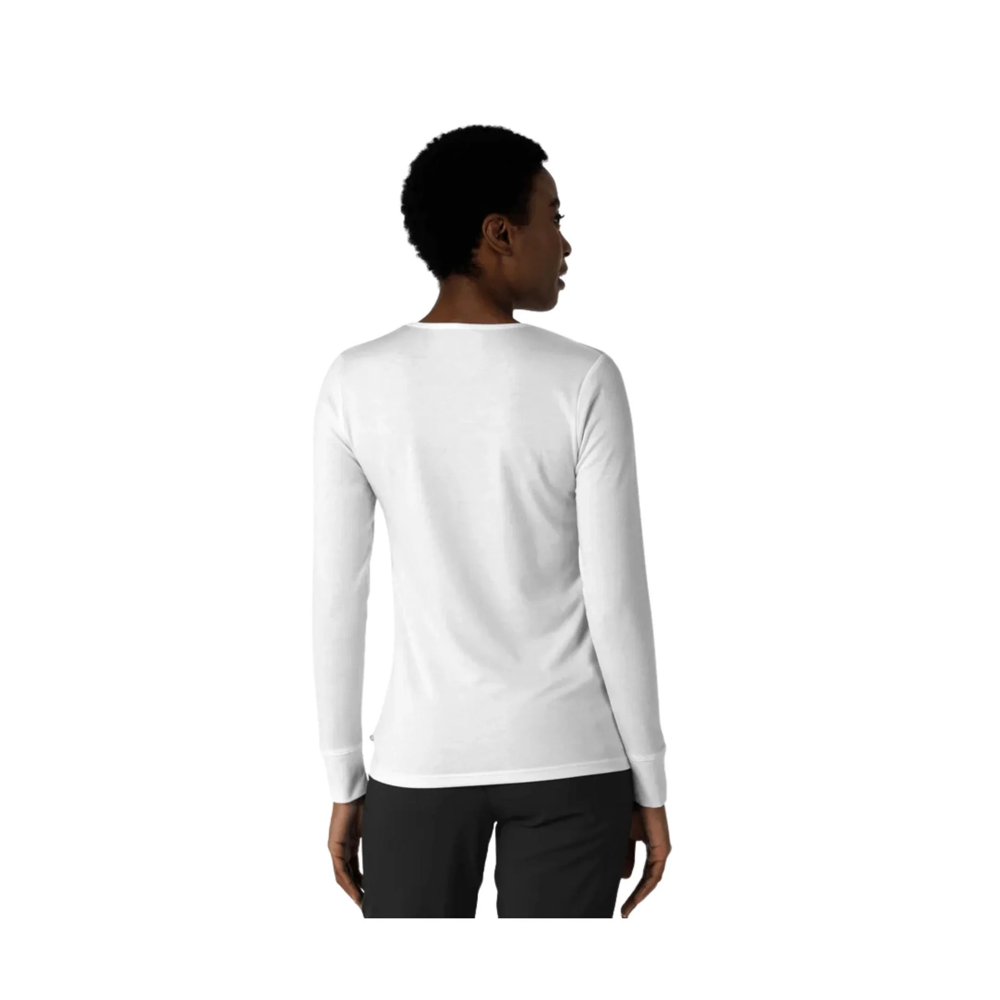 Wink Women's Essentials Layer Long Sleeve - White - Image 3