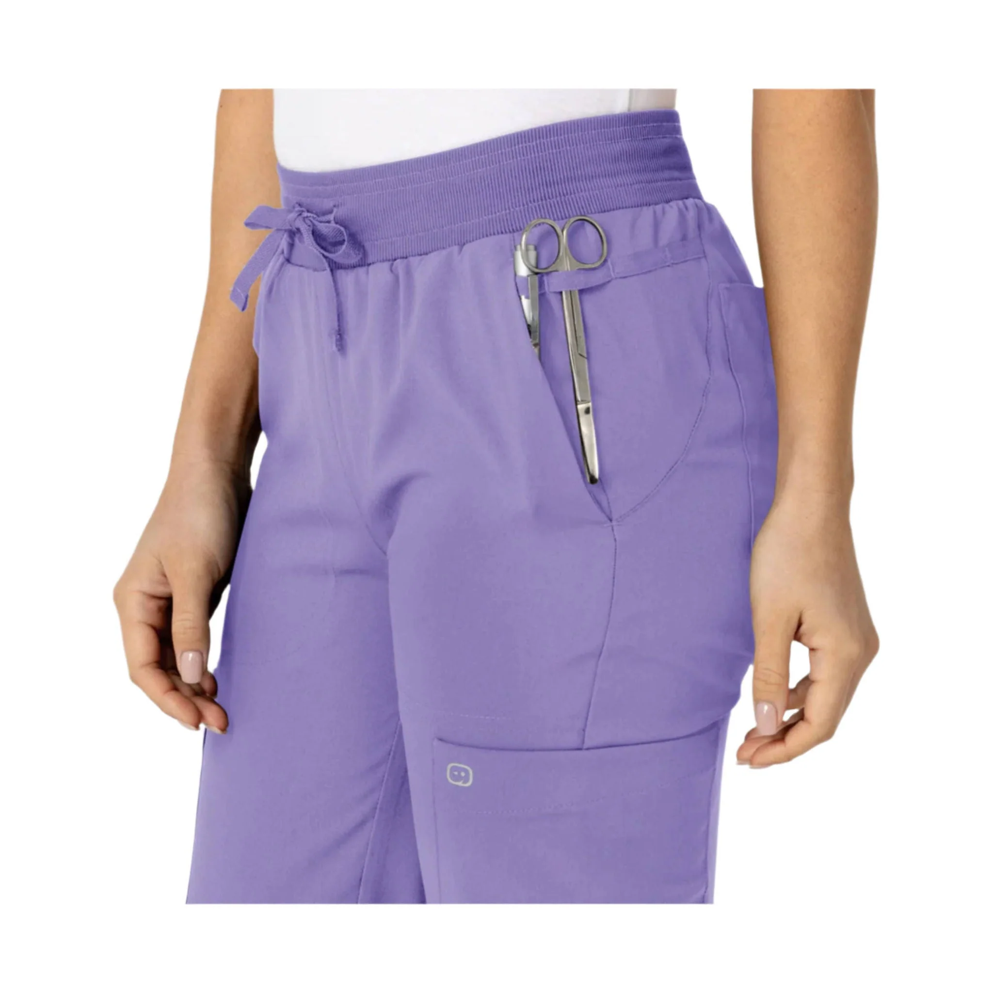 Wink Women's Flex n Reach Track Scrub Pant - Iris Purple - Image 3