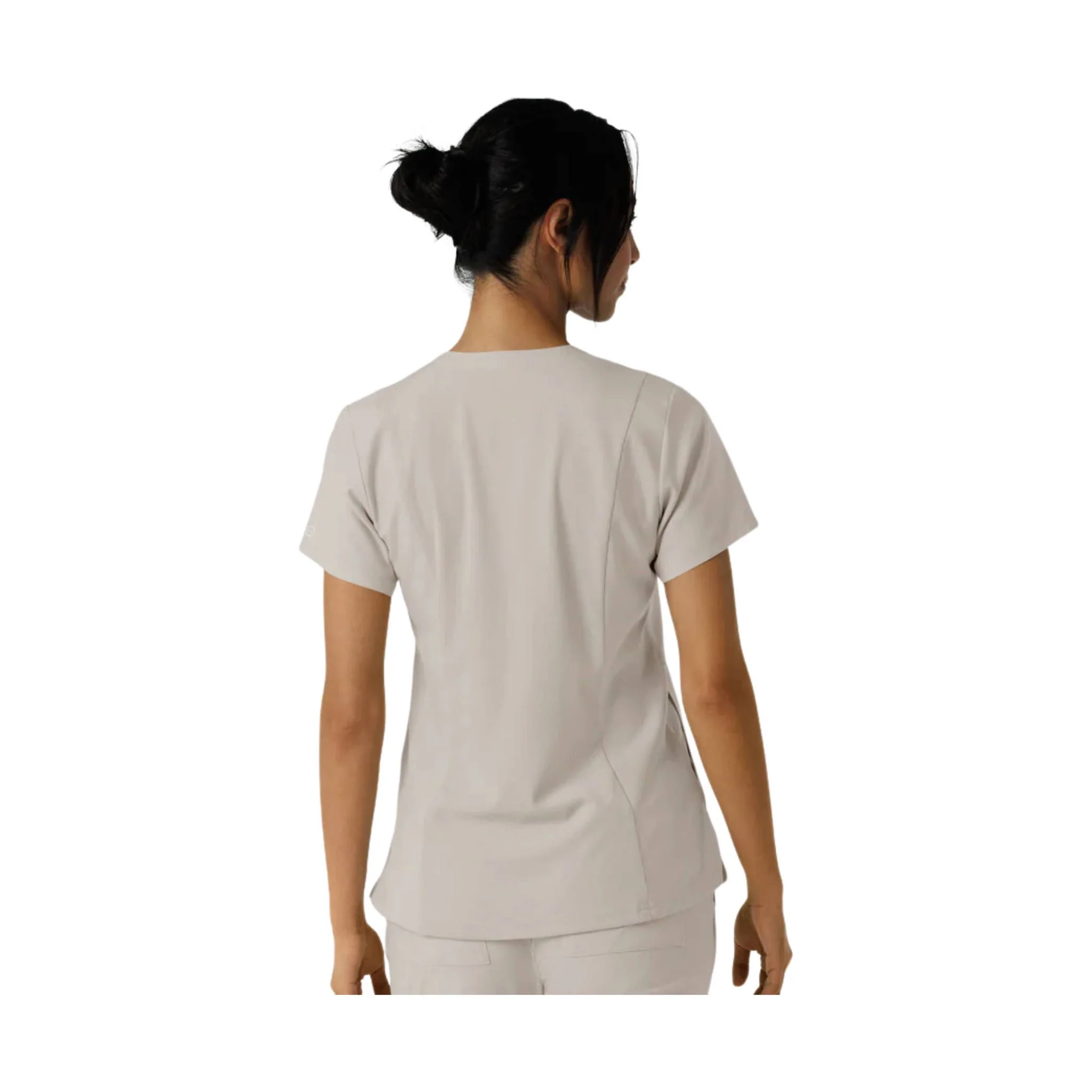 Wink Women's Flex n Reach V Neck Scrub Top - Cloud - Image 2