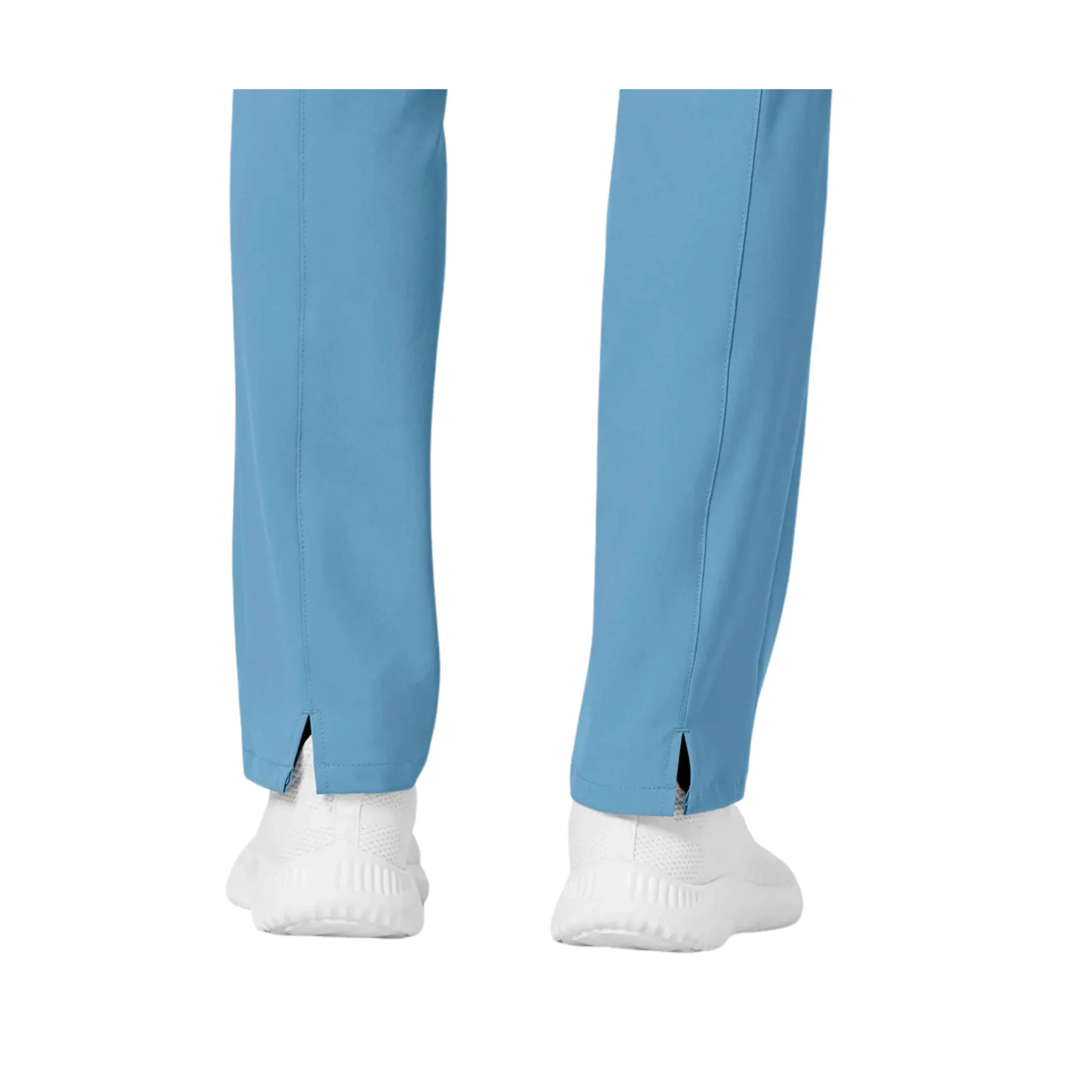 Wink Women's High Waist Slim Leg Scrub Pant - Bay Blue - Image 5