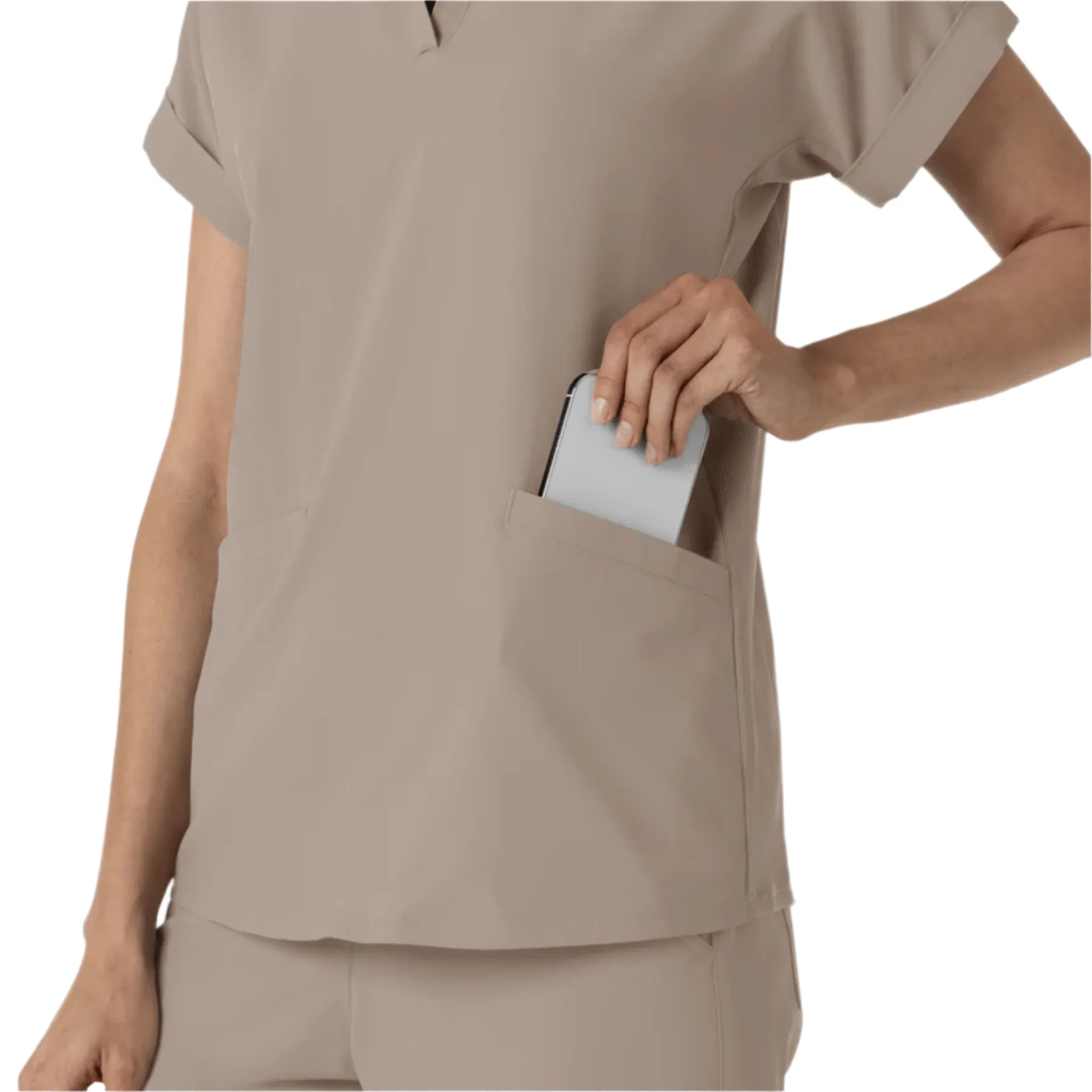 Wink Women's Renew Flex n Reach Scrub Top - Haze - Image 5