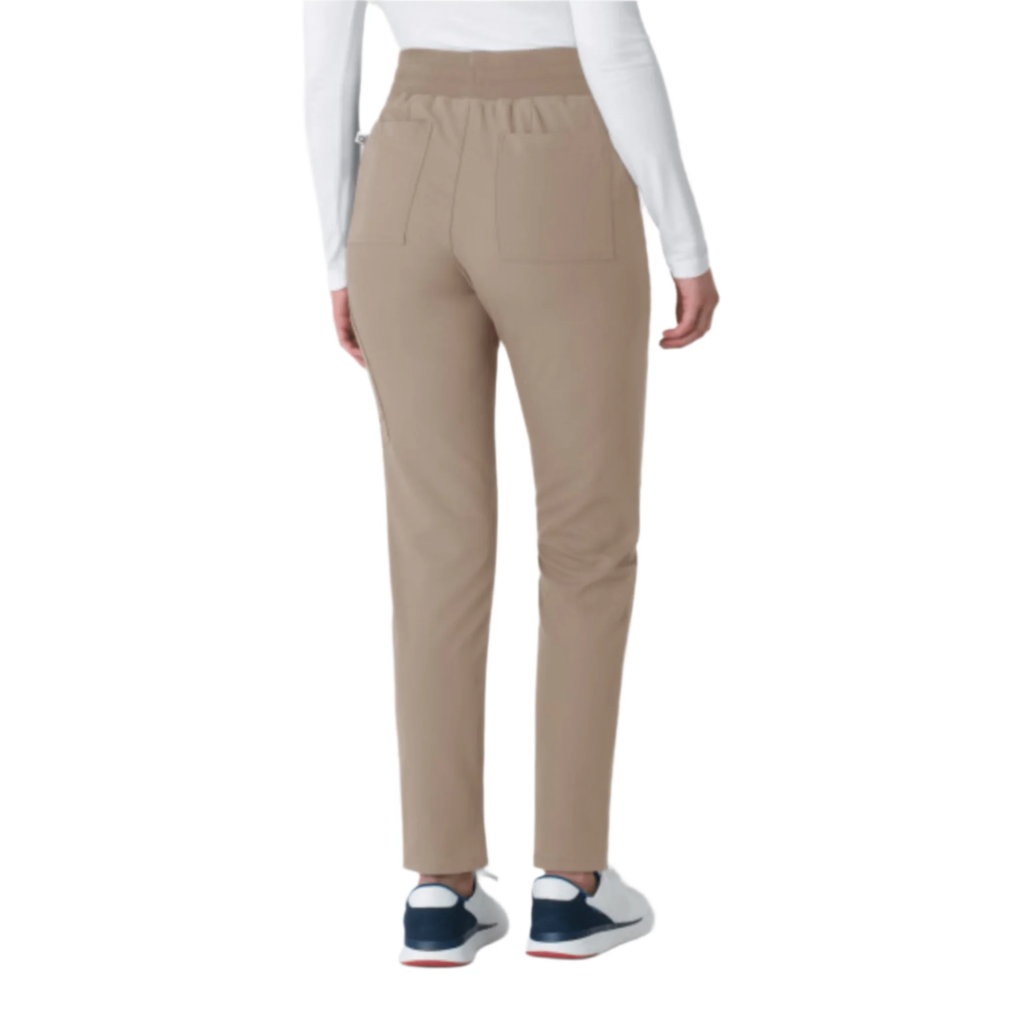 Wink Women's Thrive Cargo Straight Slim Leg Scrubs Pants - Haze - Image 3