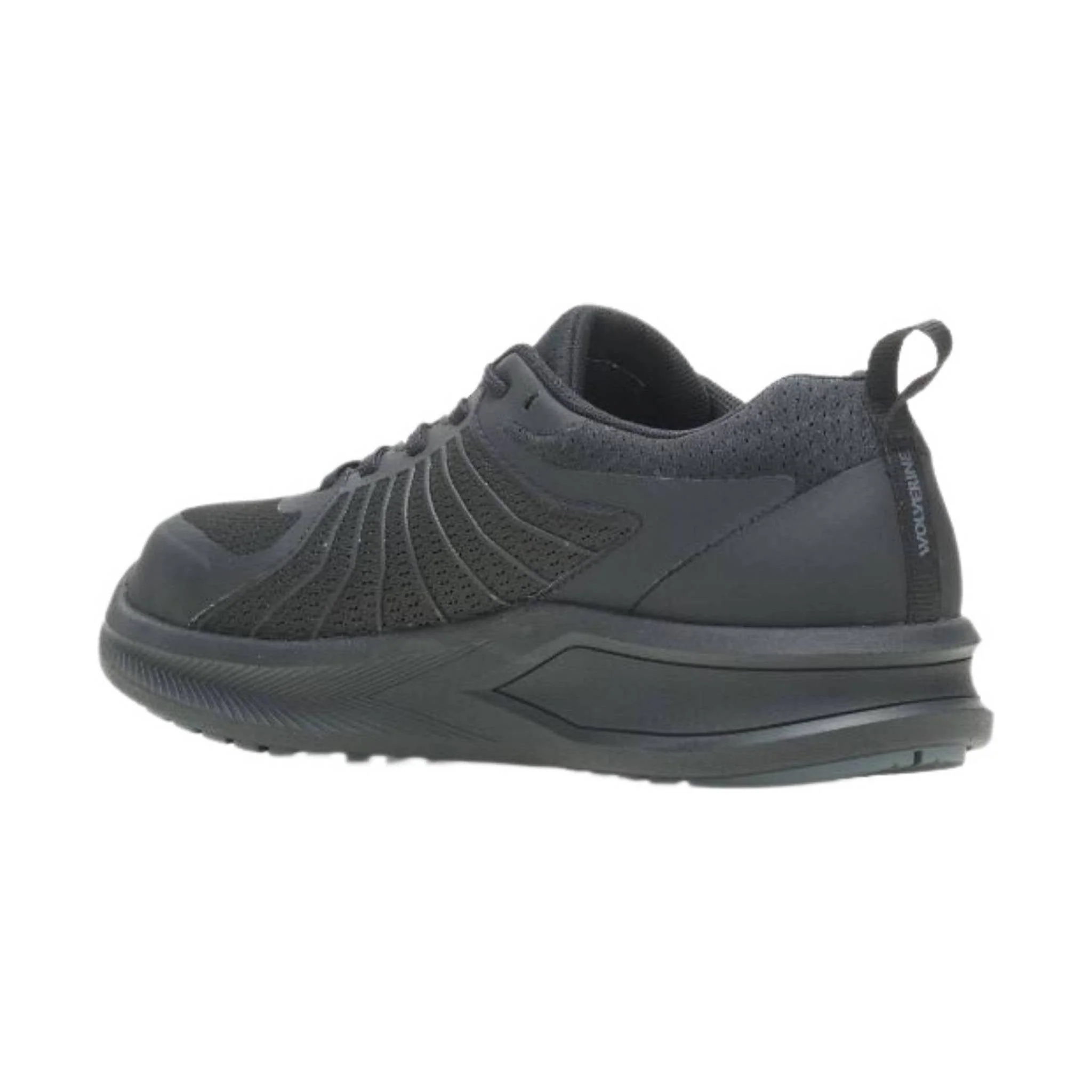 Wolverine Men's Bolt Vent Durashocks Carbon Max Composite Toe Work Shoe - Black - Image 2