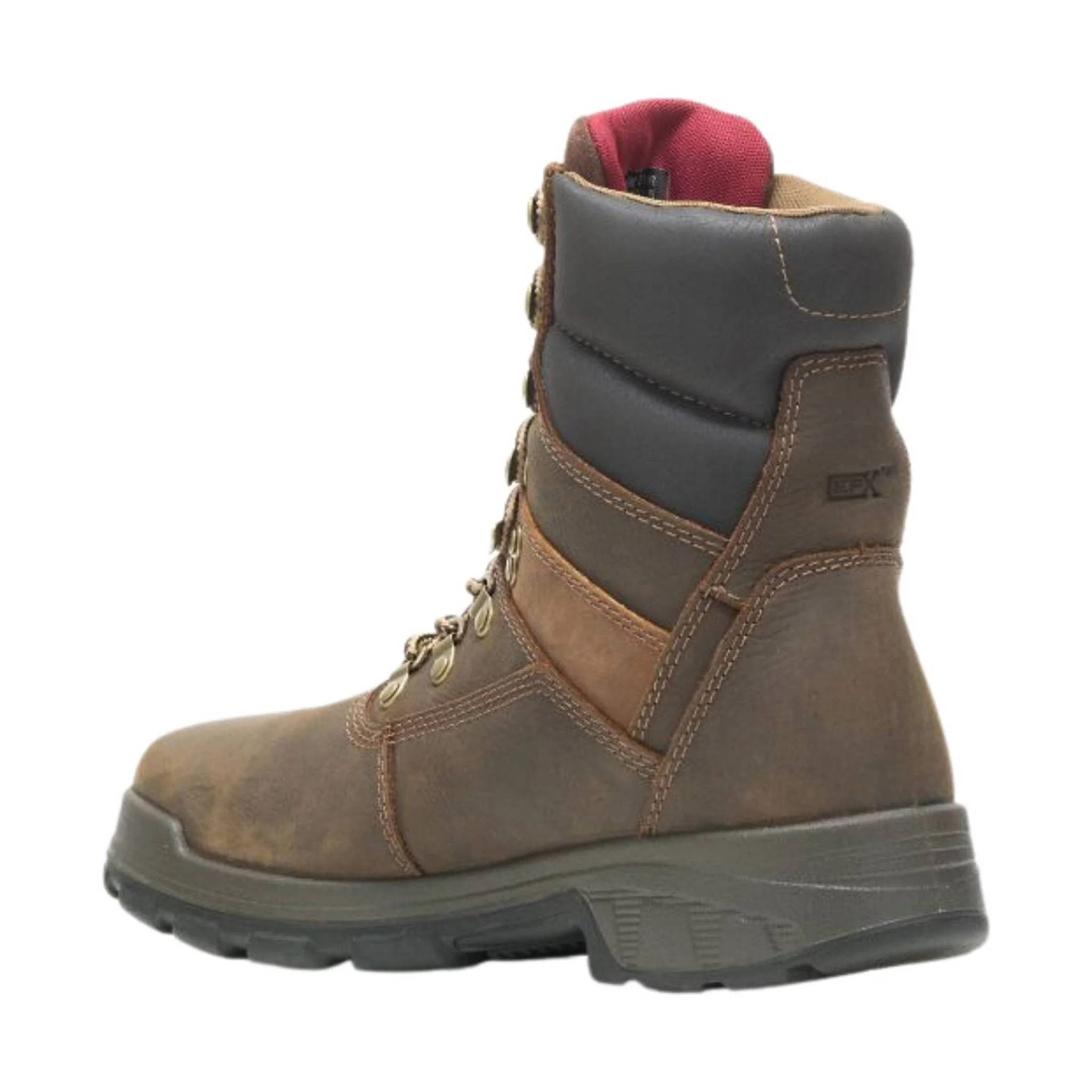 Wolverine Men's Carbor EPX Waterproof Composite Toe 8 Inch Work Boot - Dark Brown - Image 2