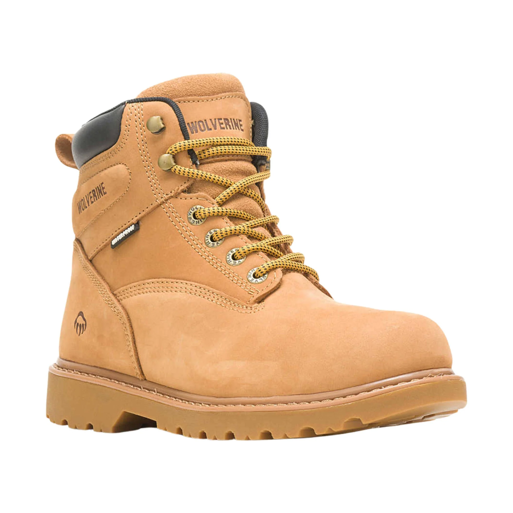 Wolverine Men's Floorhand Waterproof 6 Inch Soft Toe Work Boots - Wheat - Image 2