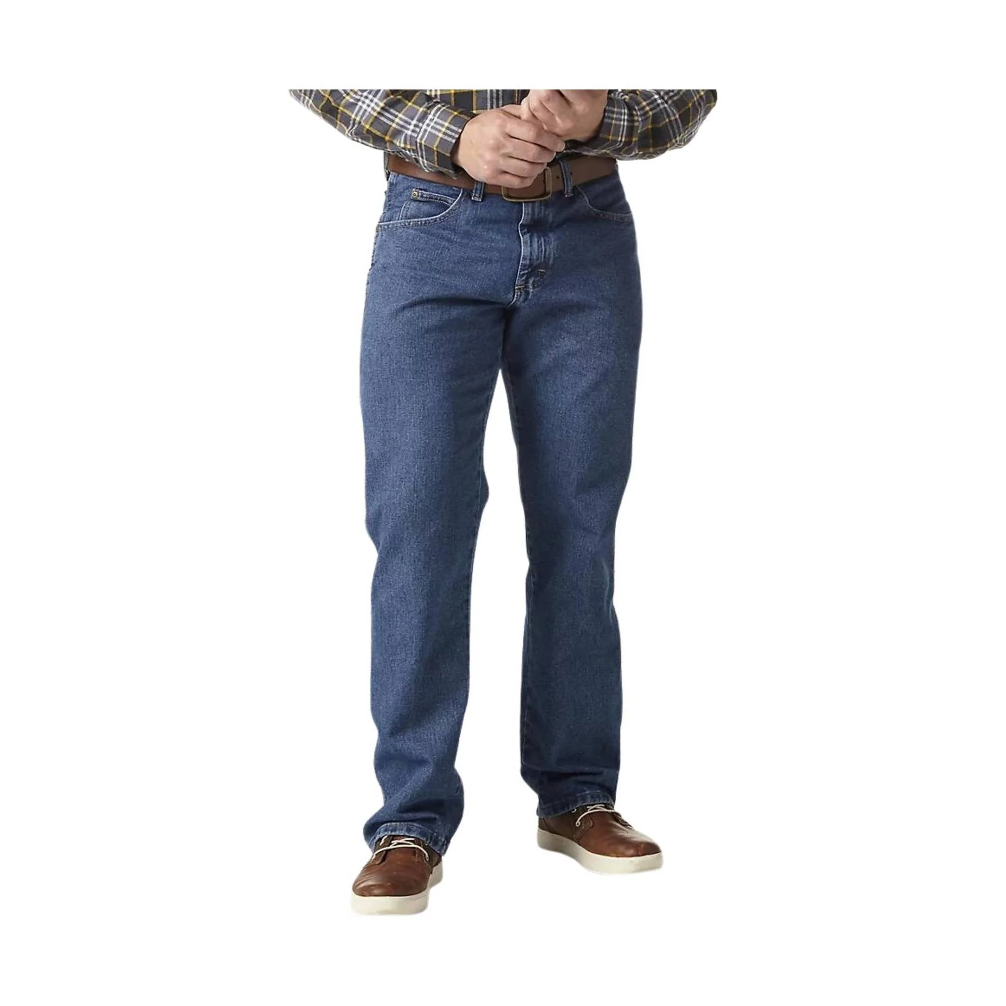 Wrangler Men's 5 Pocket Jean - Antique Indigo