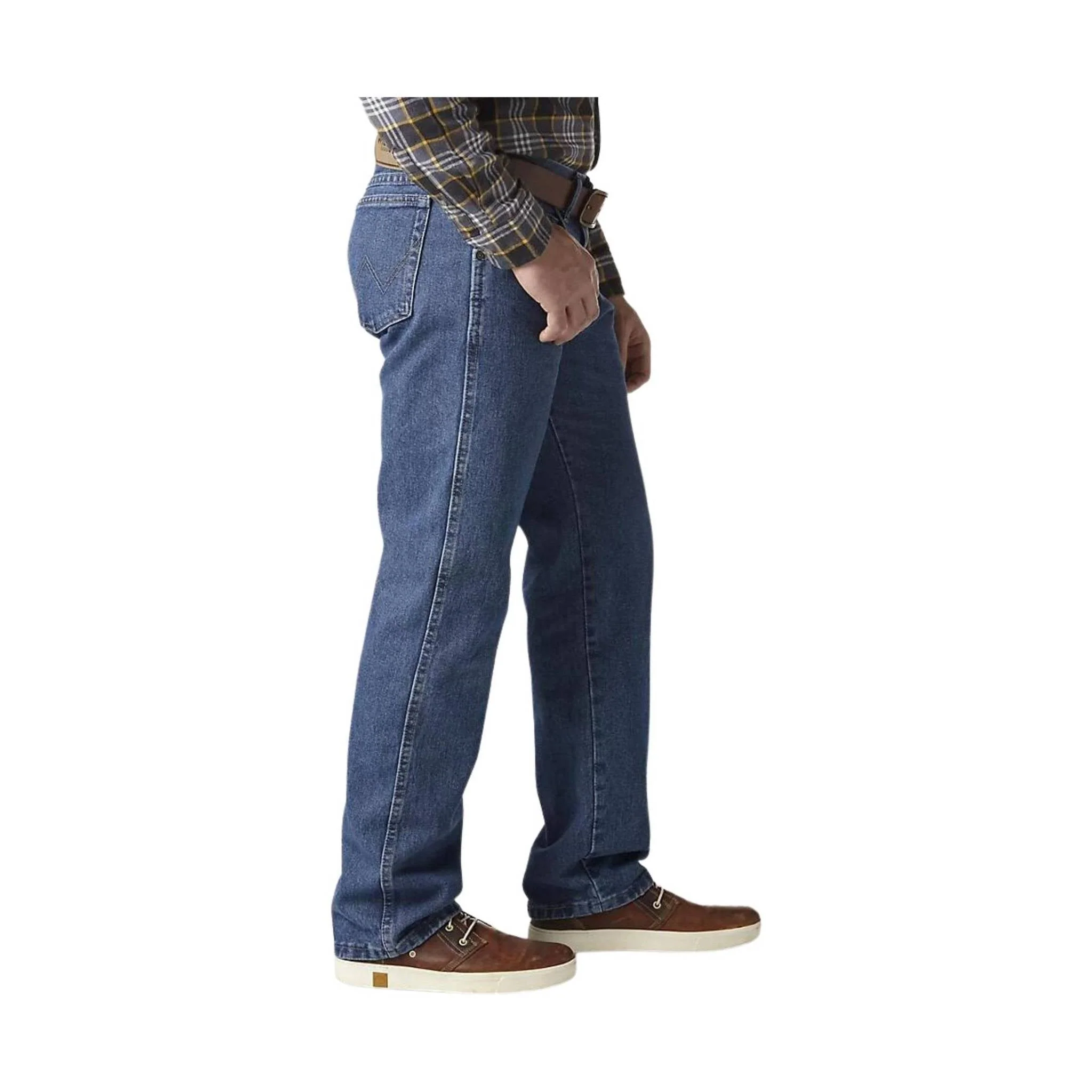 Wrangler Men's 5 Pocket Jean - Antique Indigo - Image 2