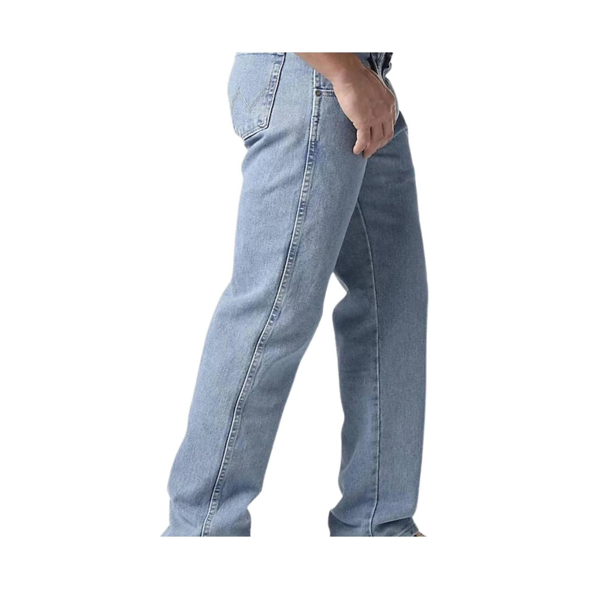 Wrangler Men's 5 Pocket Jean - Vintage Indigo - Image 2