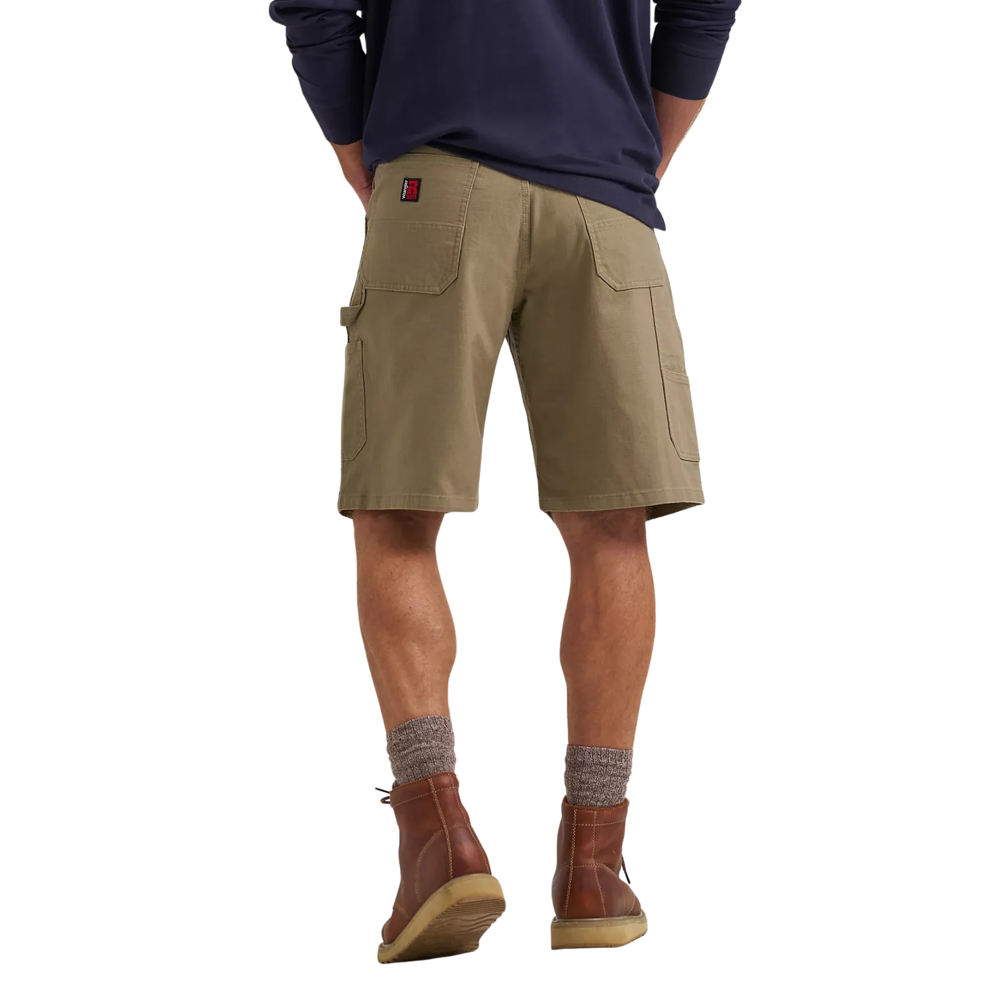 Wrangler Men's Riggs Performance Carpenter Shorts - Bark - Image 4