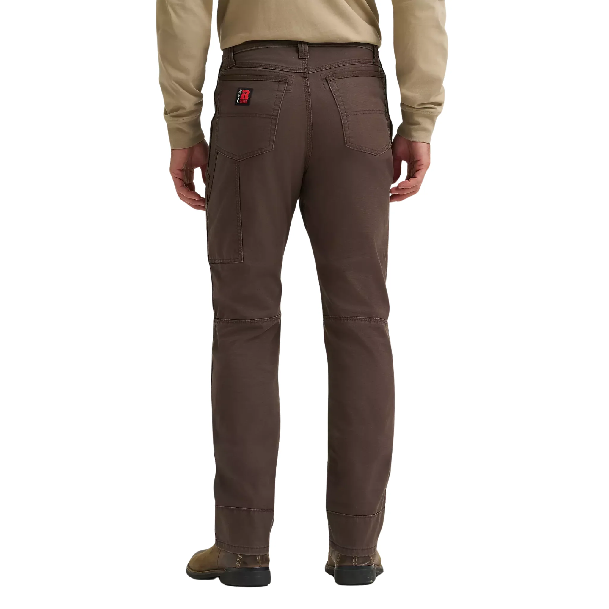Wrangler Men's Riggs Utility Work Pant - Coffee - Image 4