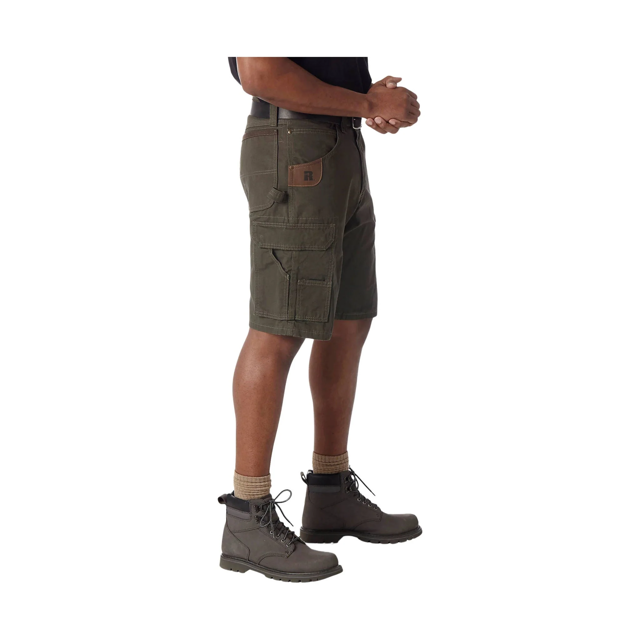 Wrangler Men's Riggs Workwear Ripstop Ranger Cargo Short - Loden - Image 2