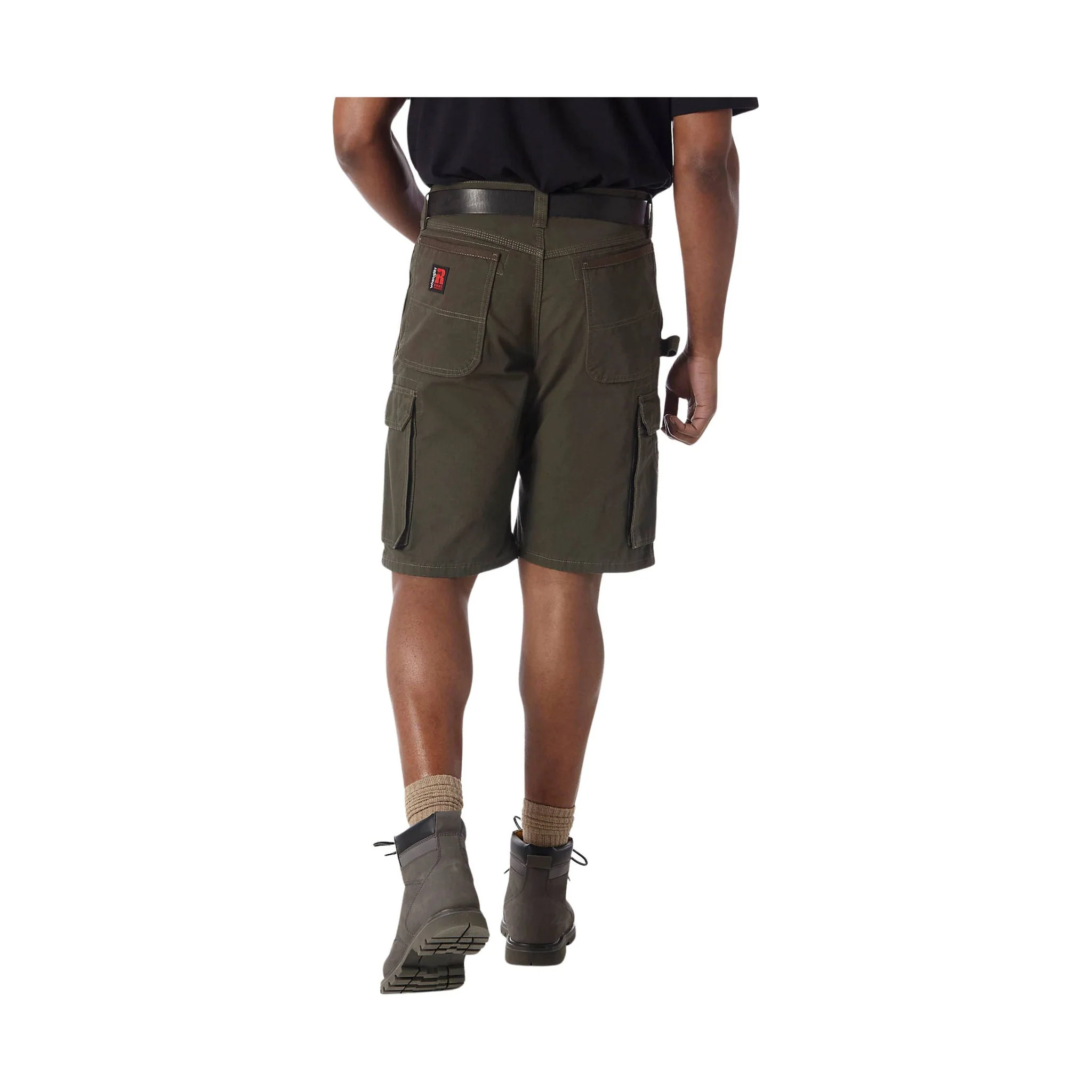 Wrangler Men's Riggs Workwear Ripstop Ranger Cargo Short - Loden - Image 3