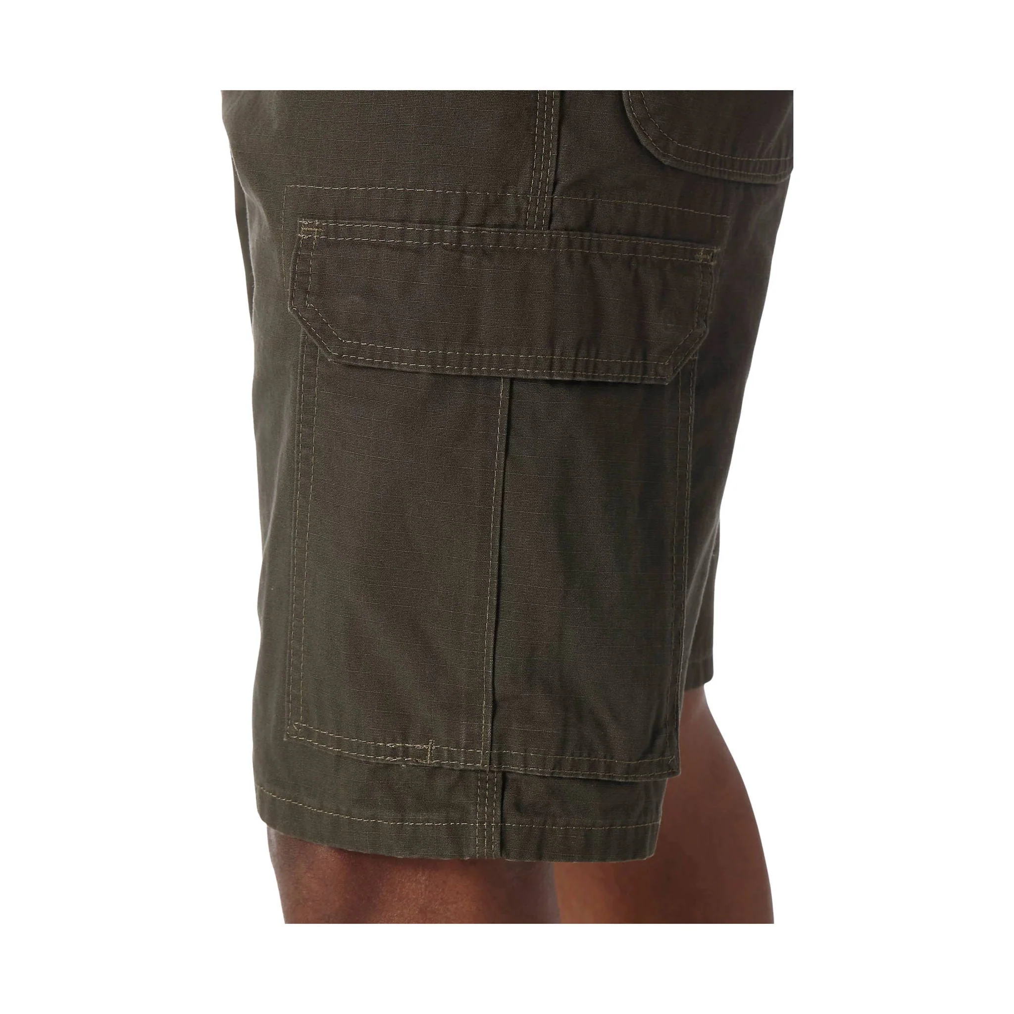 Wrangler Men's Riggs Workwear Ripstop Ranger Cargo Short - Loden - Image 6