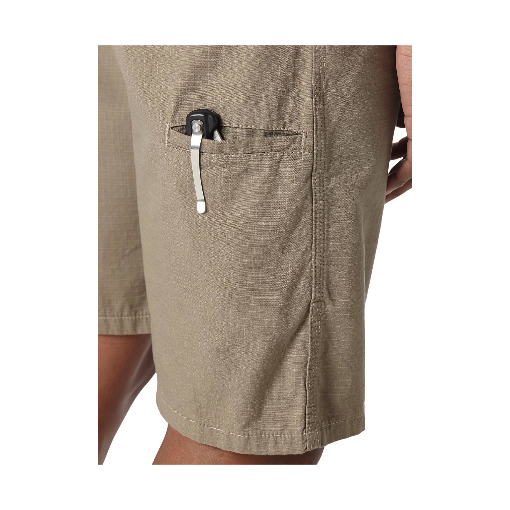 Wrangler Men's Riggs Workwear Technician Short - Dark Khaki - Image 6