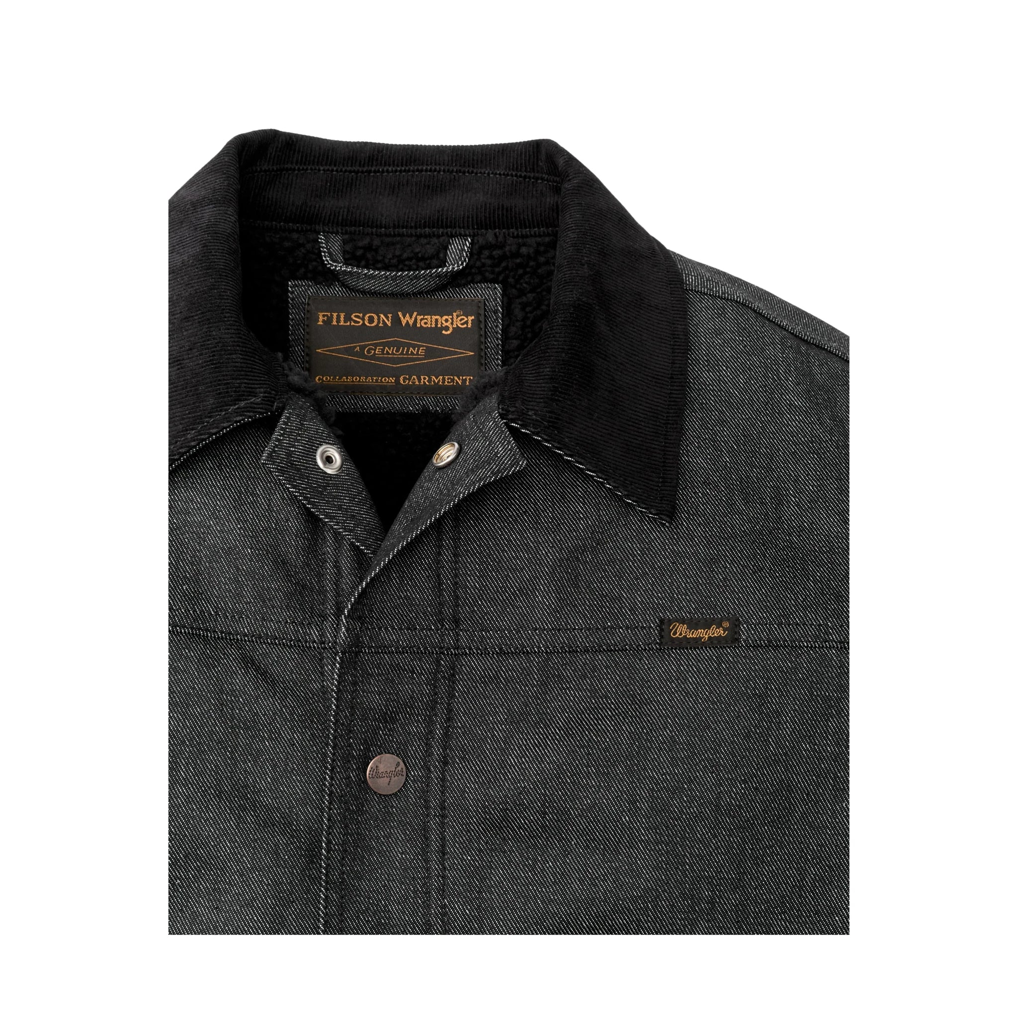 Wrangler X Filson Denim Work Jacket - Black - Image 4