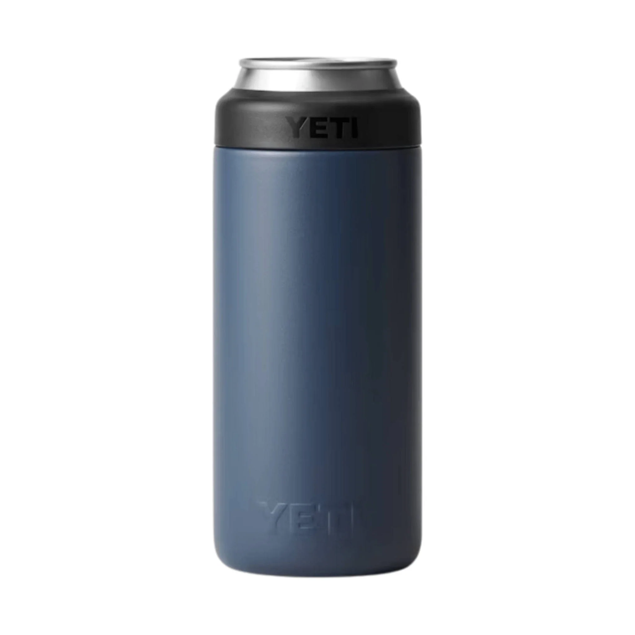YETI Rambler 12 oz Colster Slim Can Cooler - Navy - Image 2