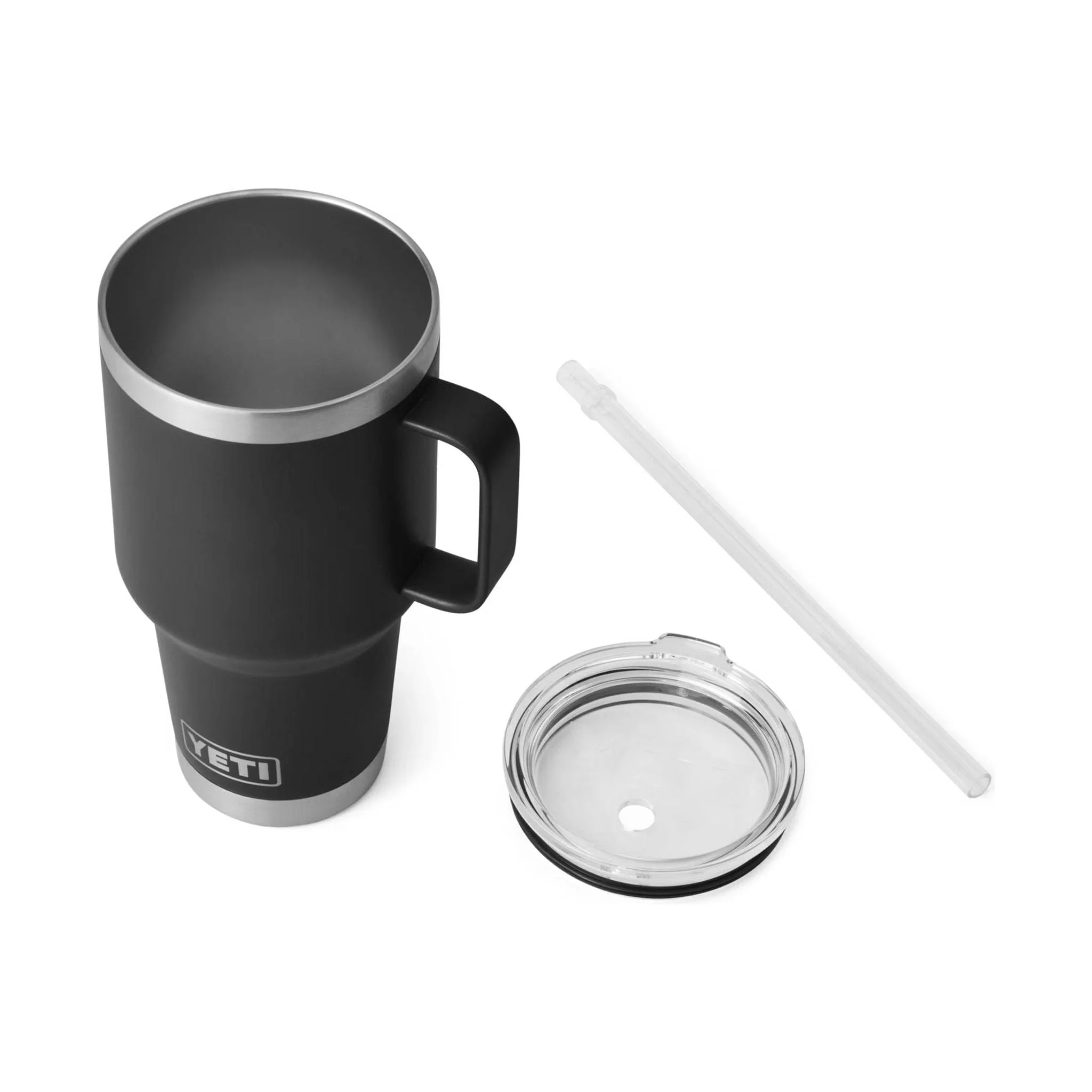 YETI Rambler 35 oz Straw Mug - Black - Image 3