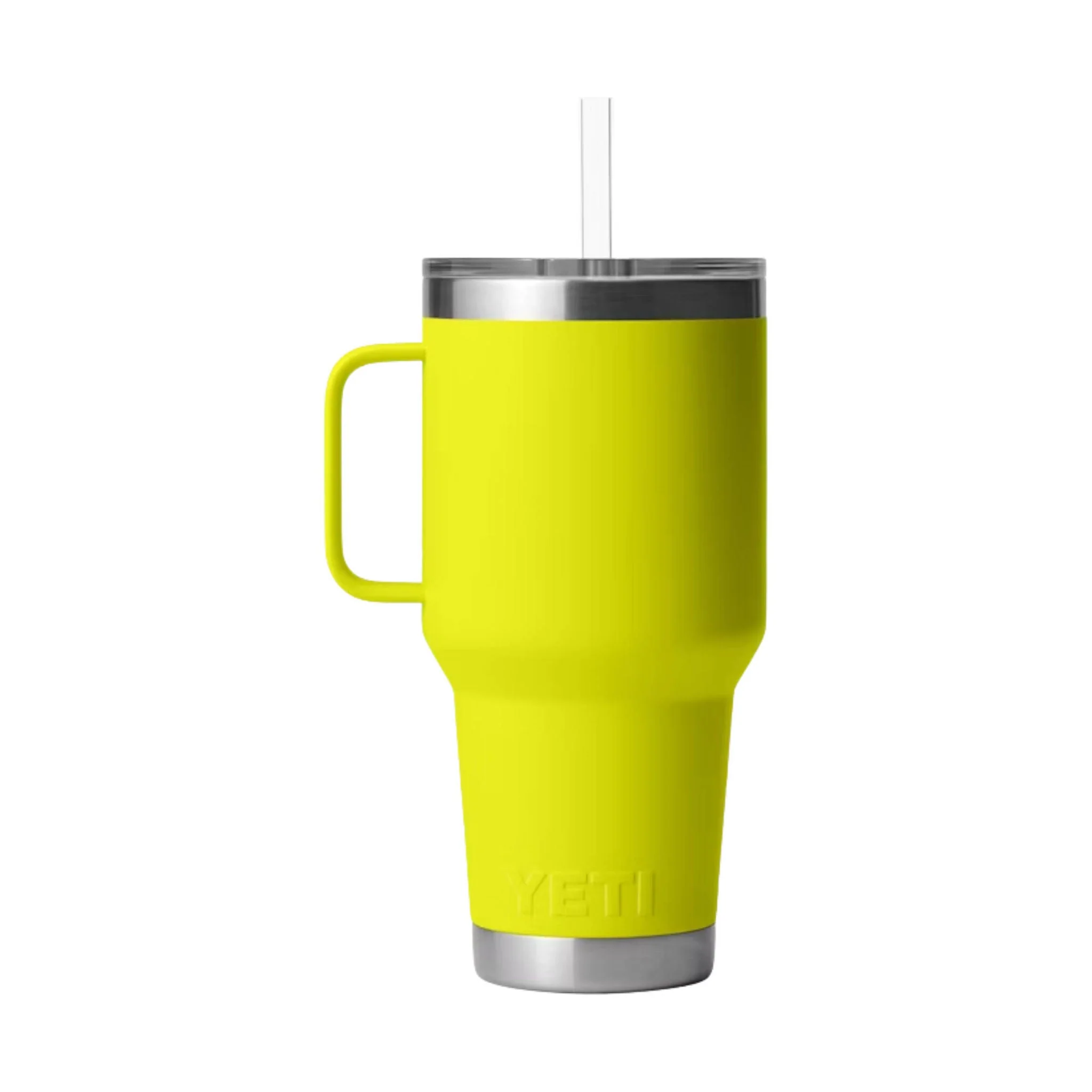 YETI Rambler 35 oz Straw Mug - Firefly Yellow - Image 2