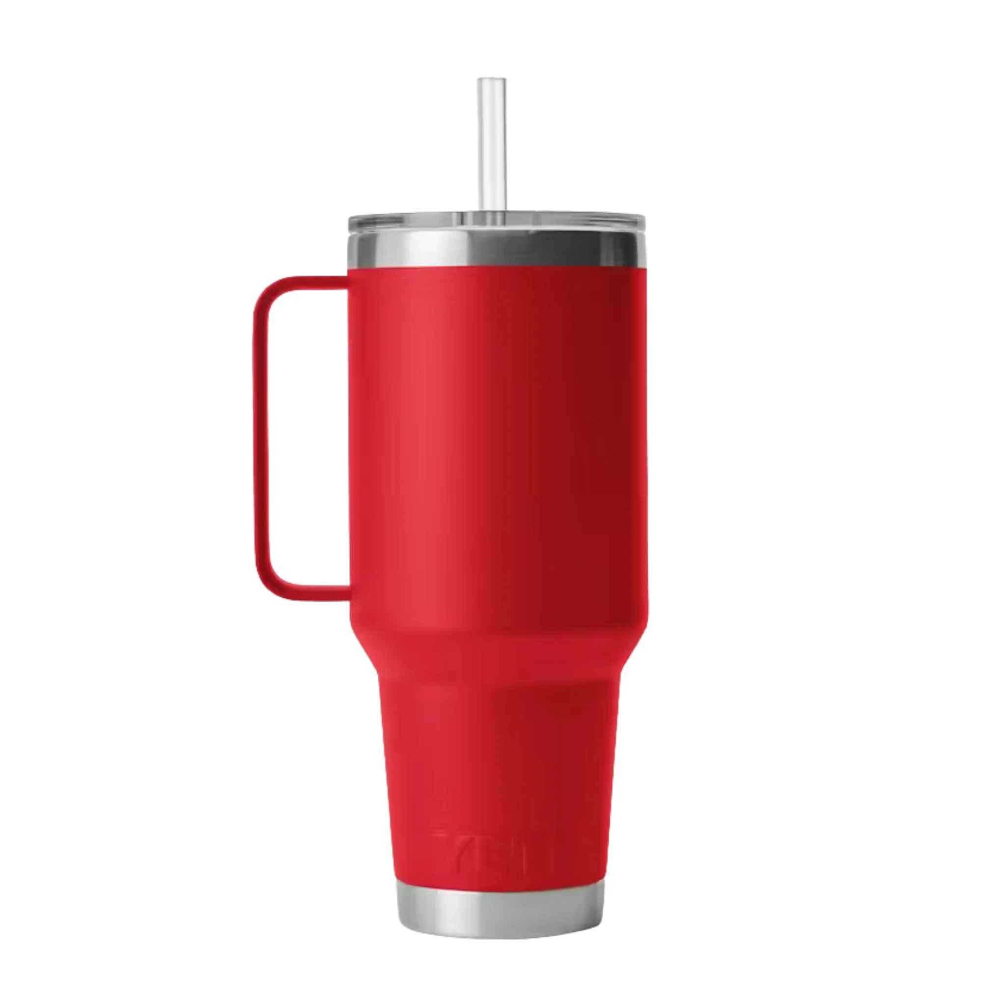 YETI Rambler 42 oz Straw Mug - Rescue Red - Image 2