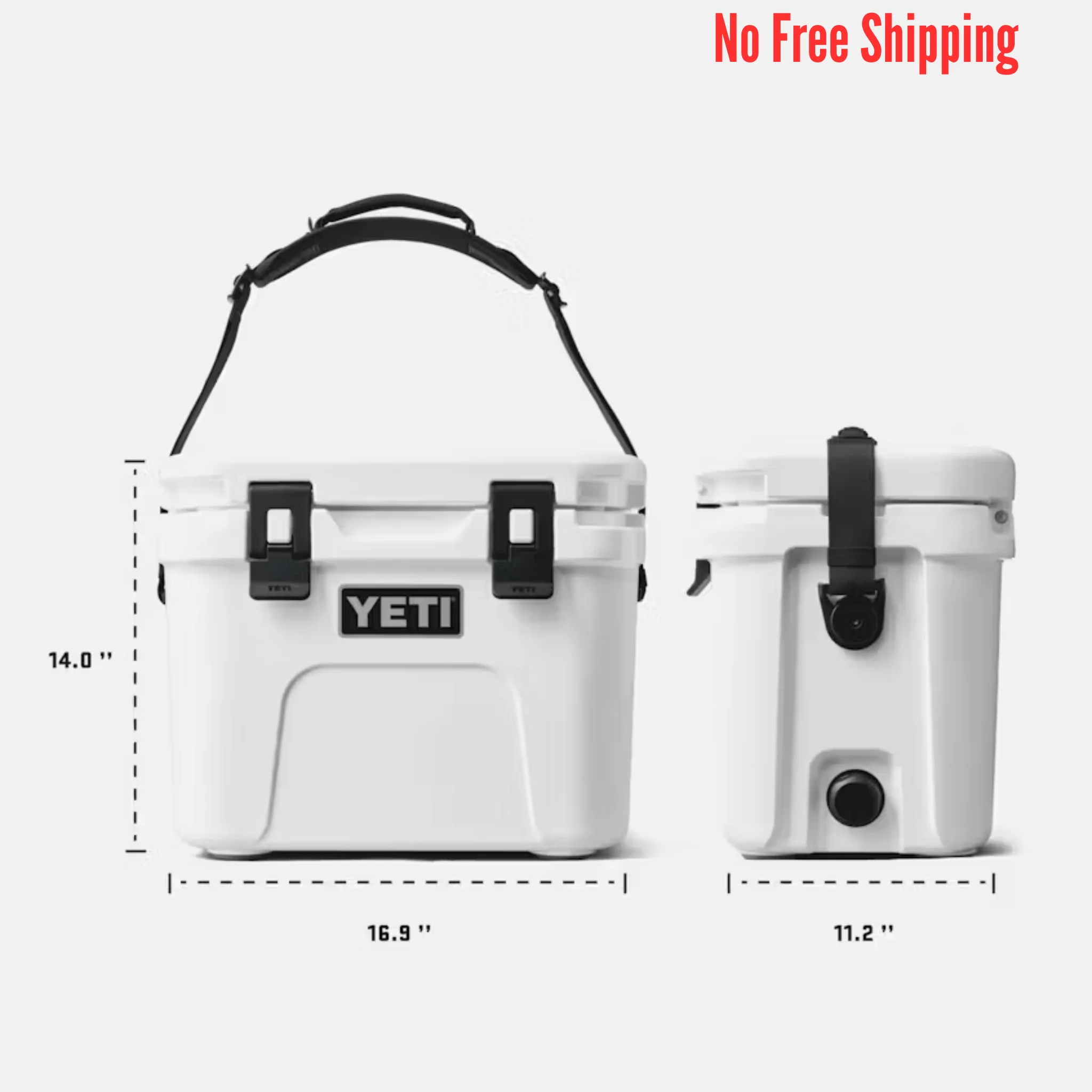 YETI Roadie 15 Hard Cooler - Charcoal - Image 10