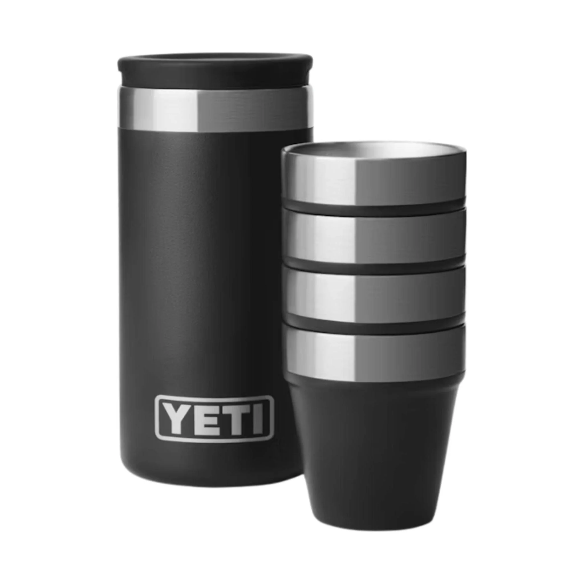 YETI Shot Glasses and Case - Black